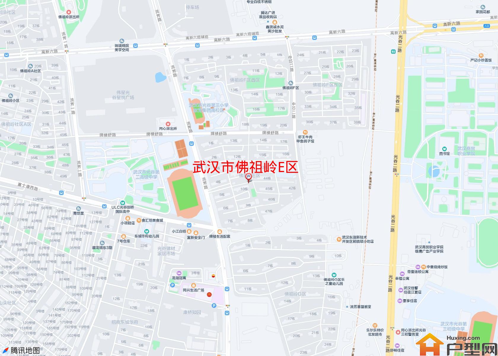 佛祖岭E区小区 - 户型网
