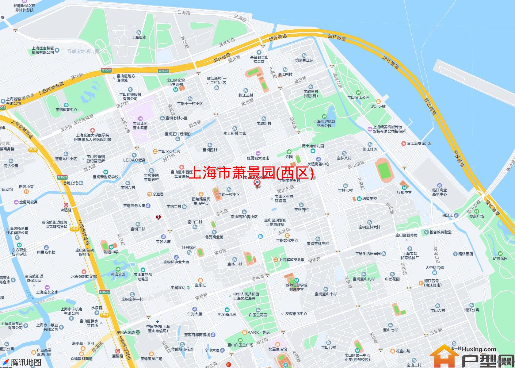 萧景园(西区)小区 - 户型网