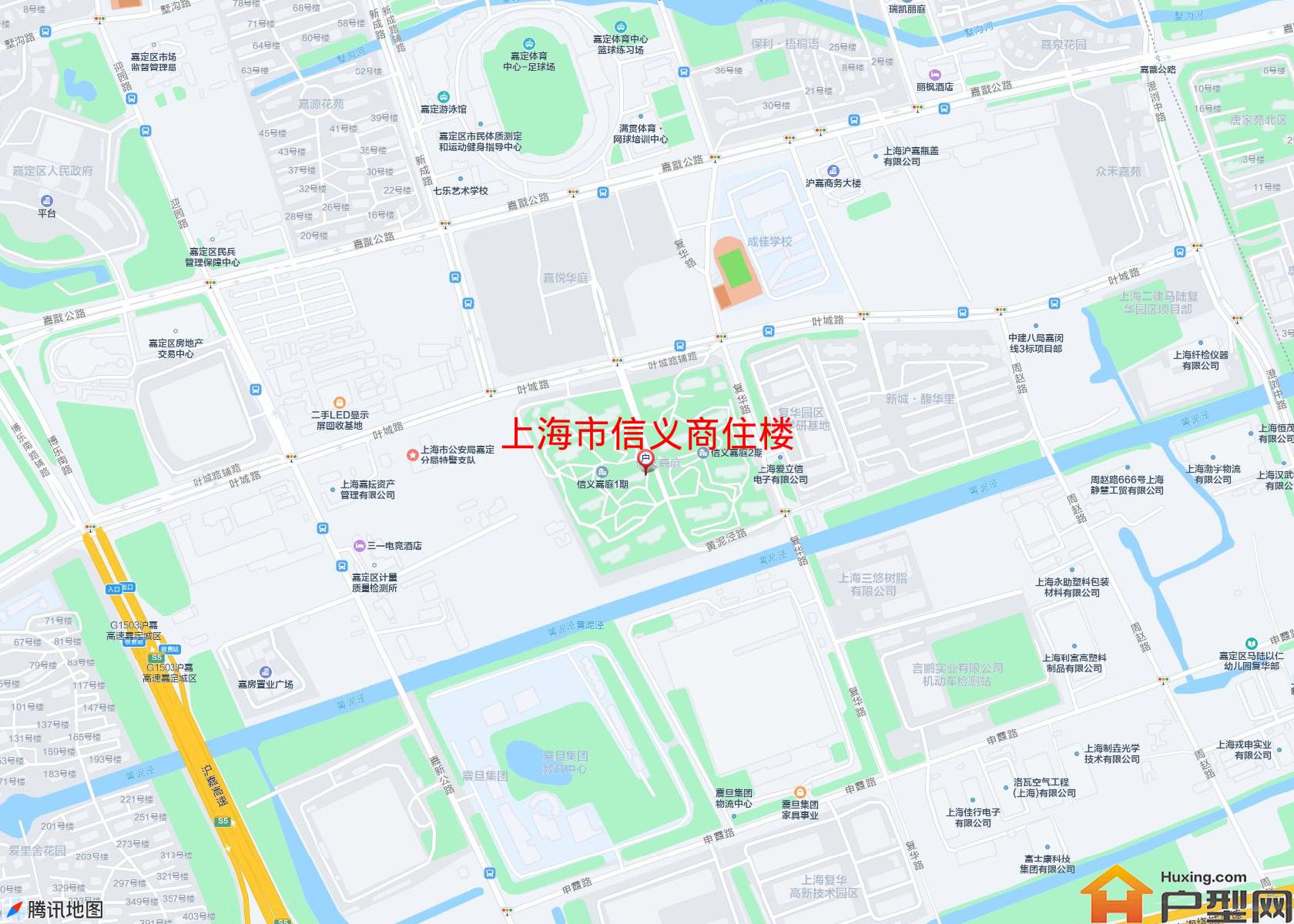 信义商住楼小区 - 户型网