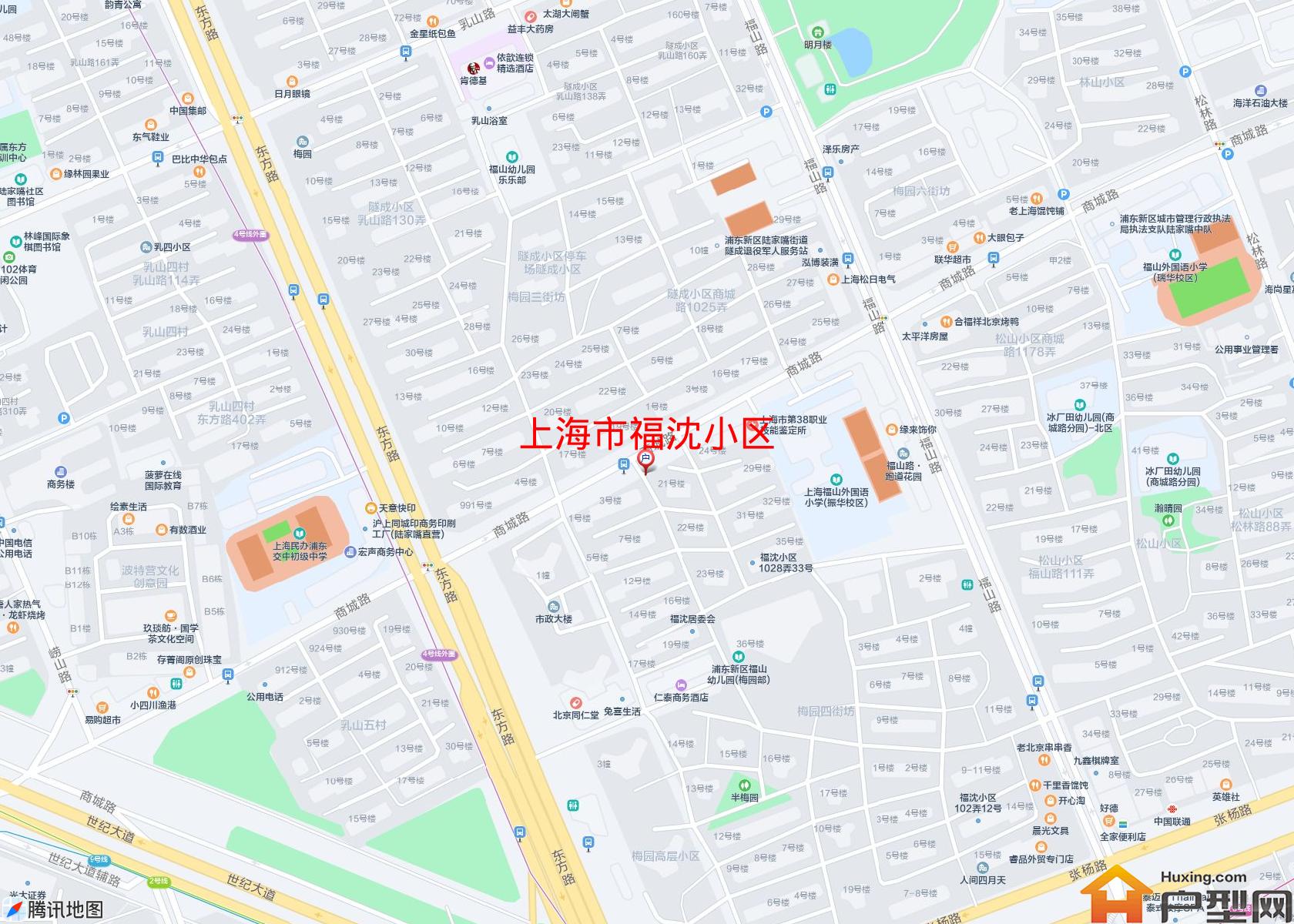 福沈小区小区 - 户型网