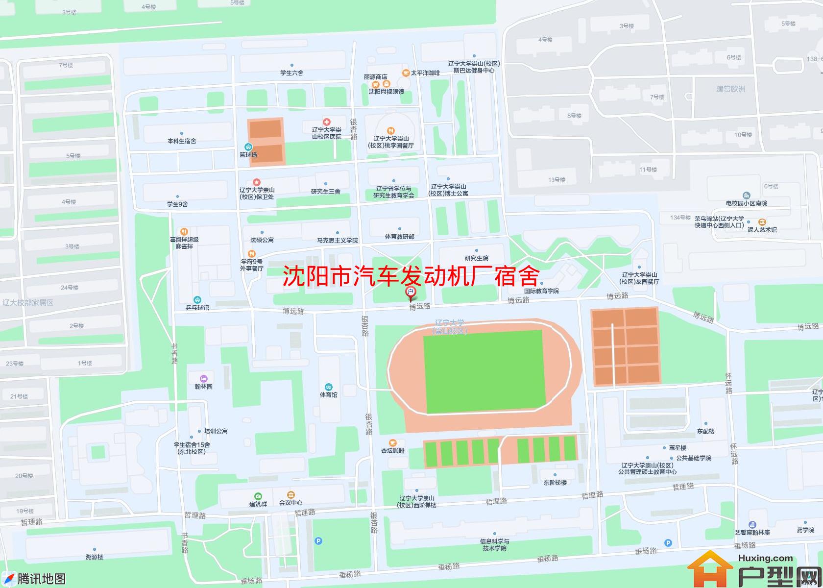 汽车发动机厂宿舍小区 - 户型网