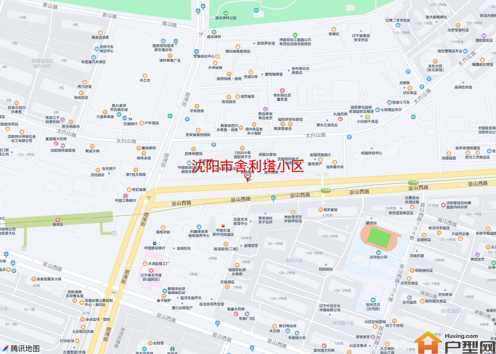 舍利塔小区小区 - 户型网