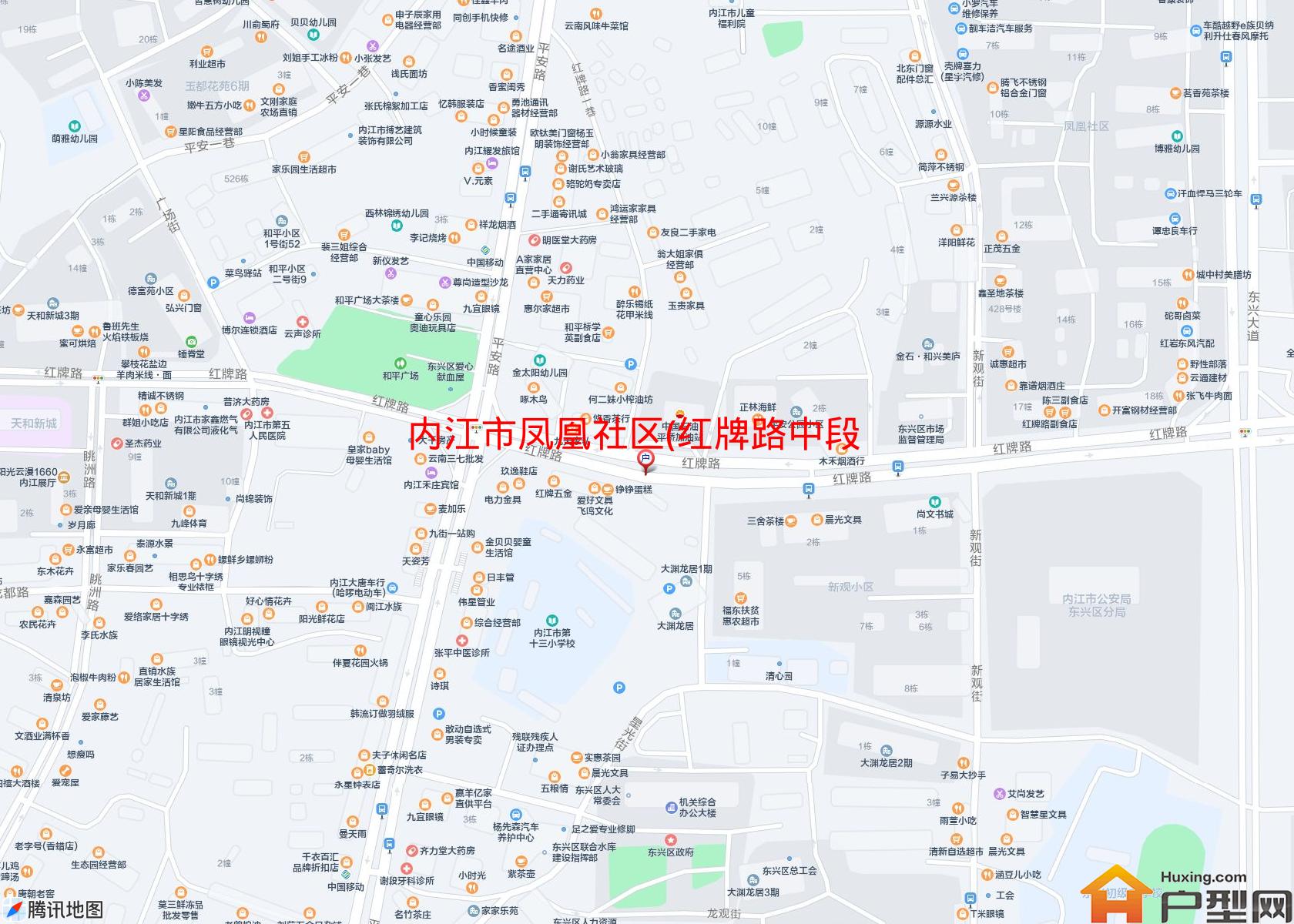 凤凰社区(红牌路中段30号)小区 - 户型网
