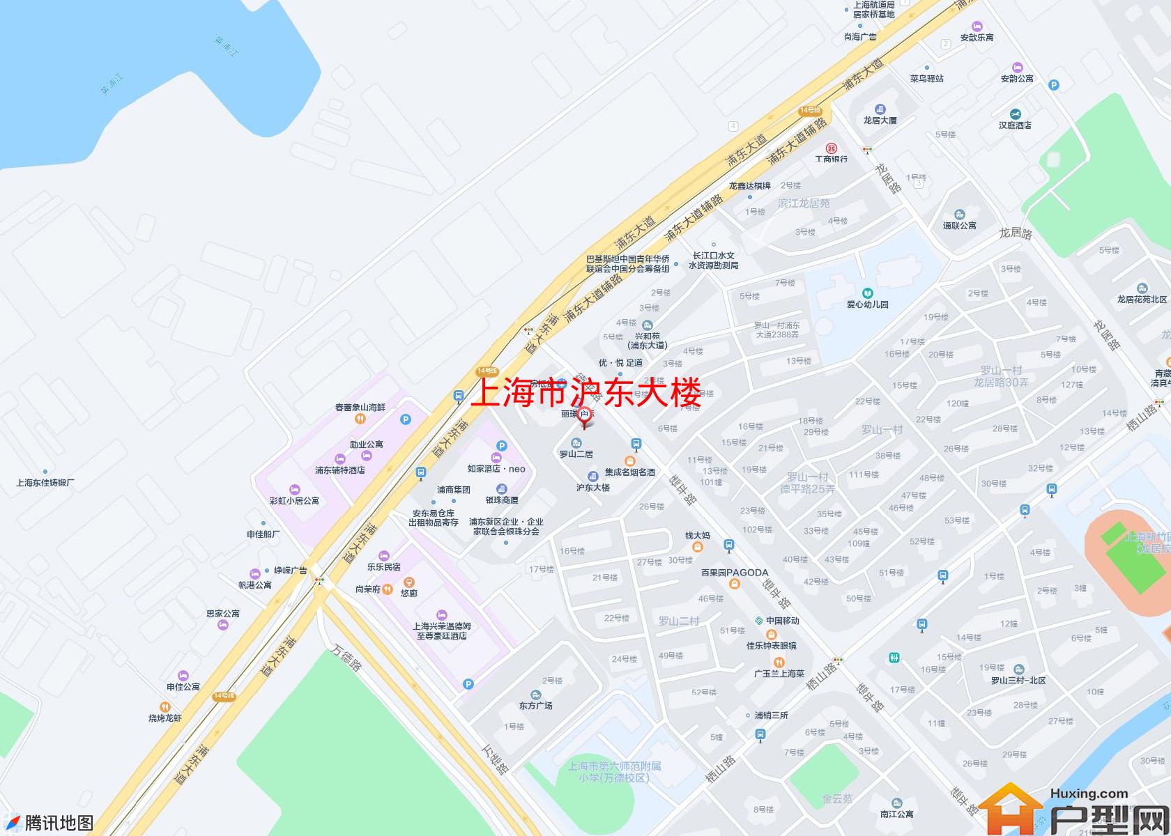 沪东大楼小区 - 户型网