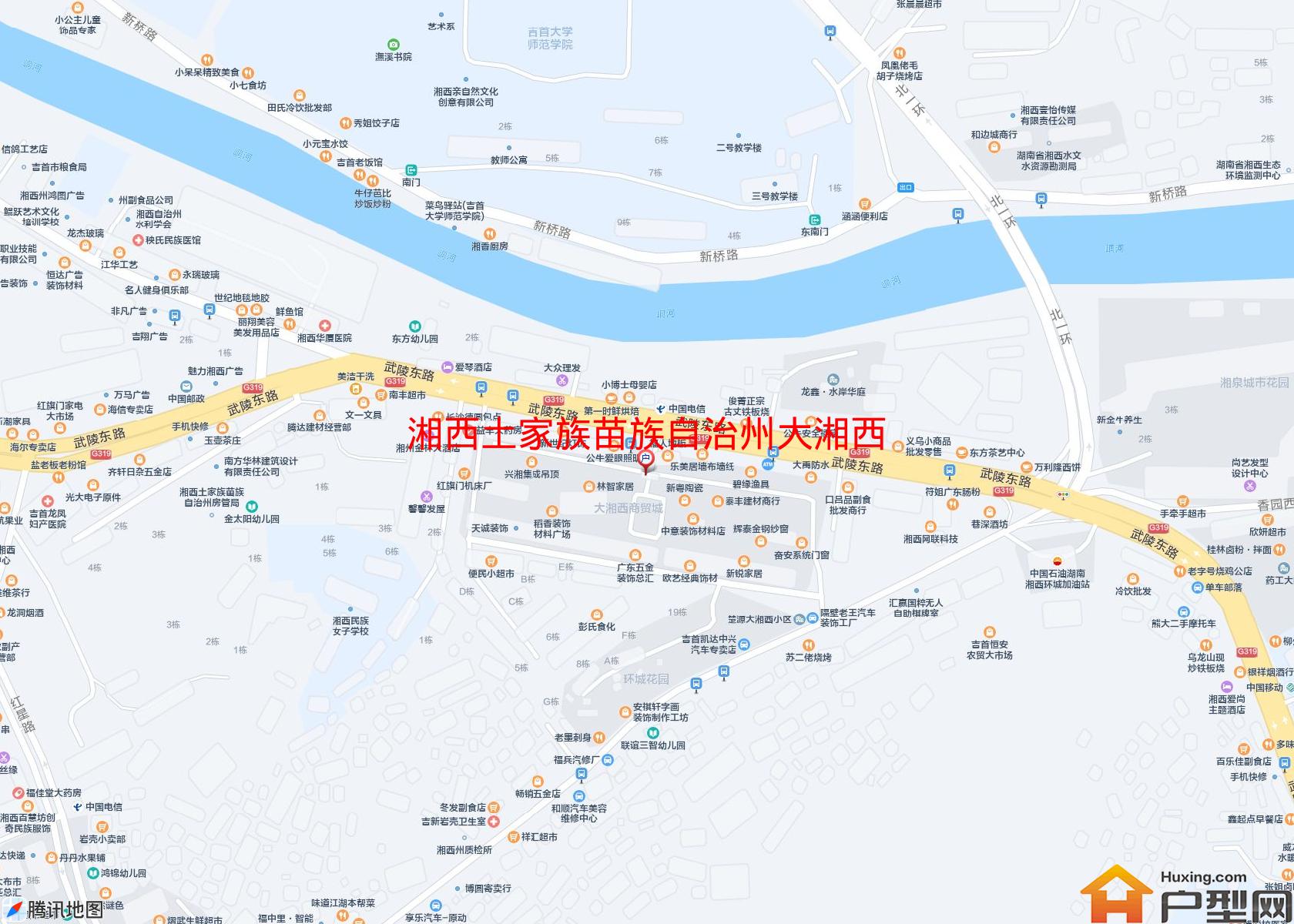 大湘西商贸城(武陵东路)小区 - 户型网