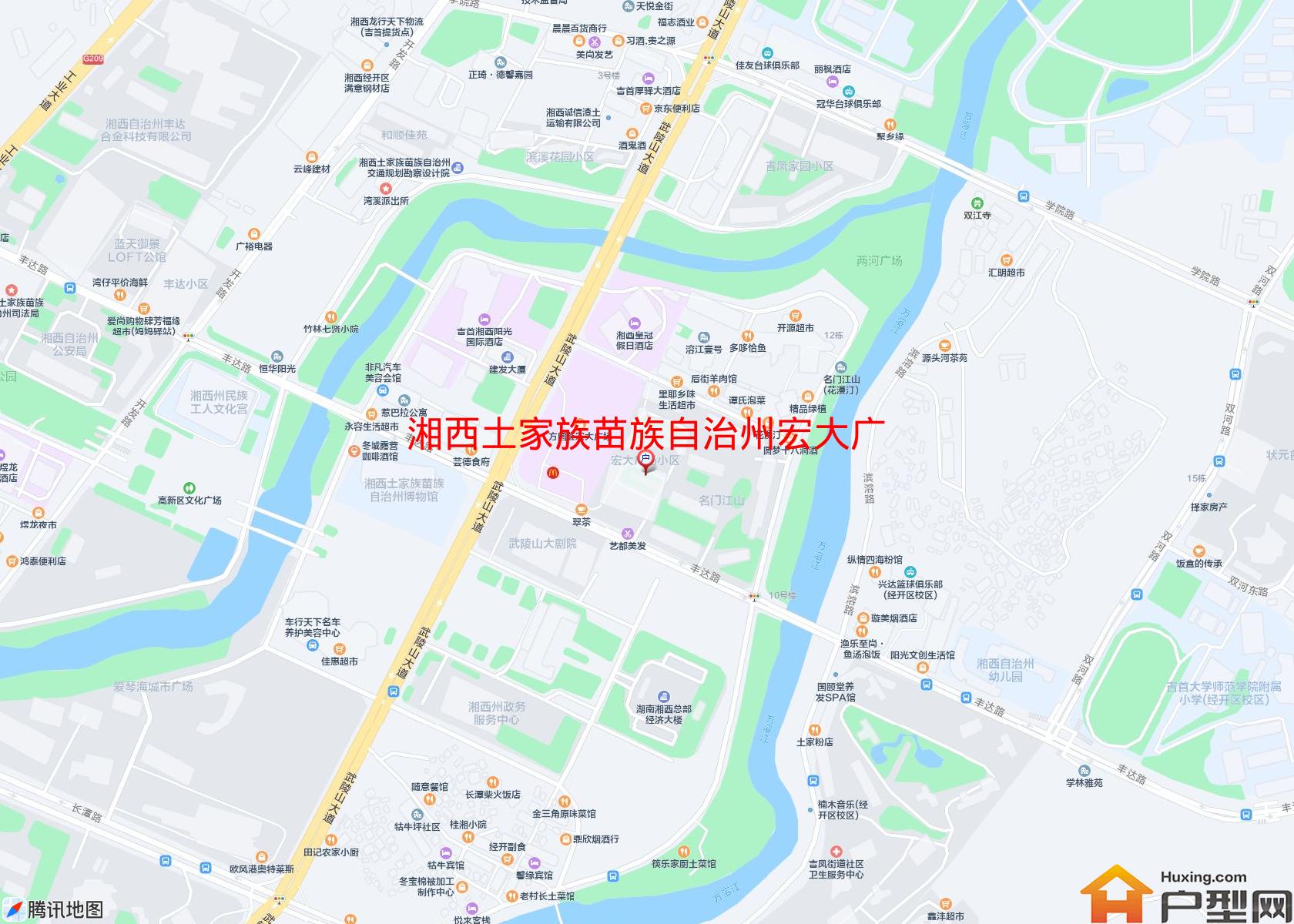 宏大广场(武陵山大道)小区 - 户型网