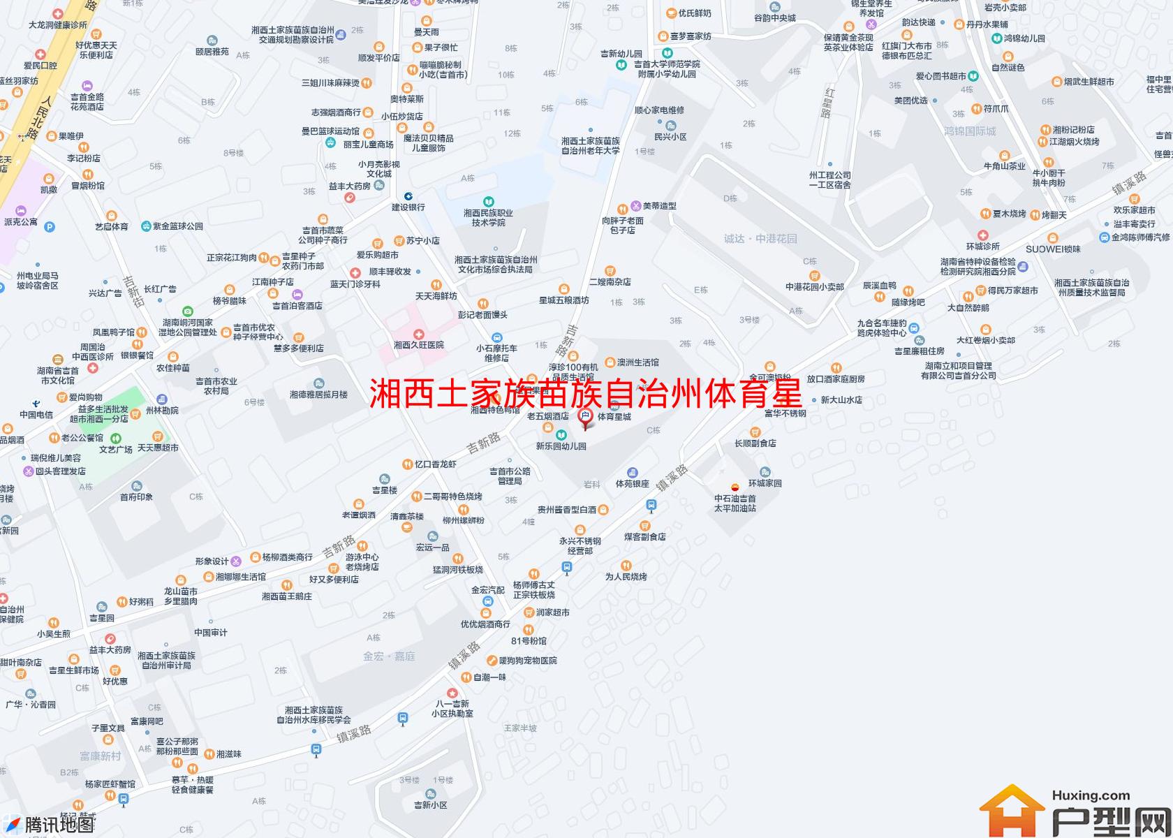 体育星城(文艺路15号)小区 - 户型网