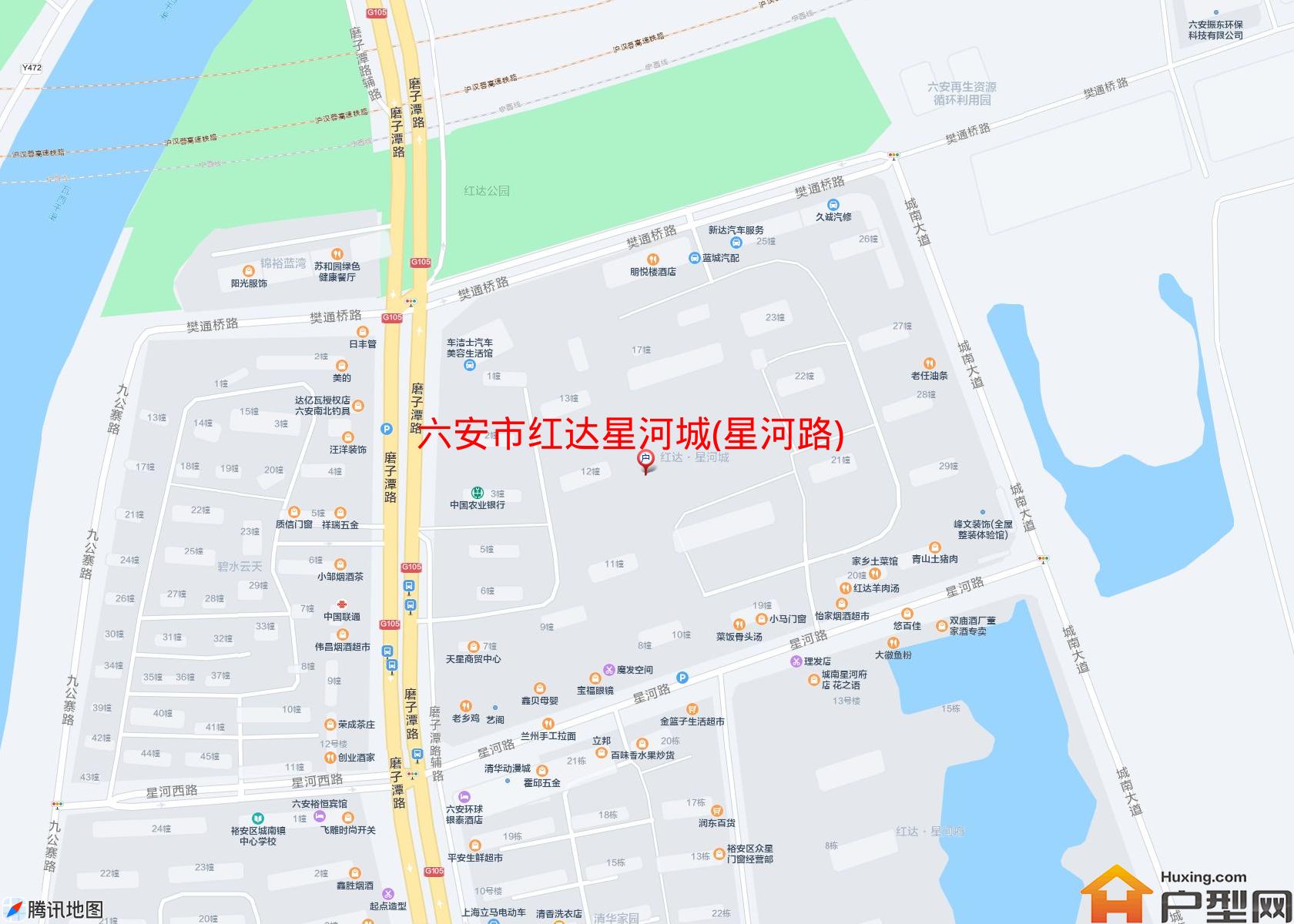 红达星河城(星河路)小区 - 户型网