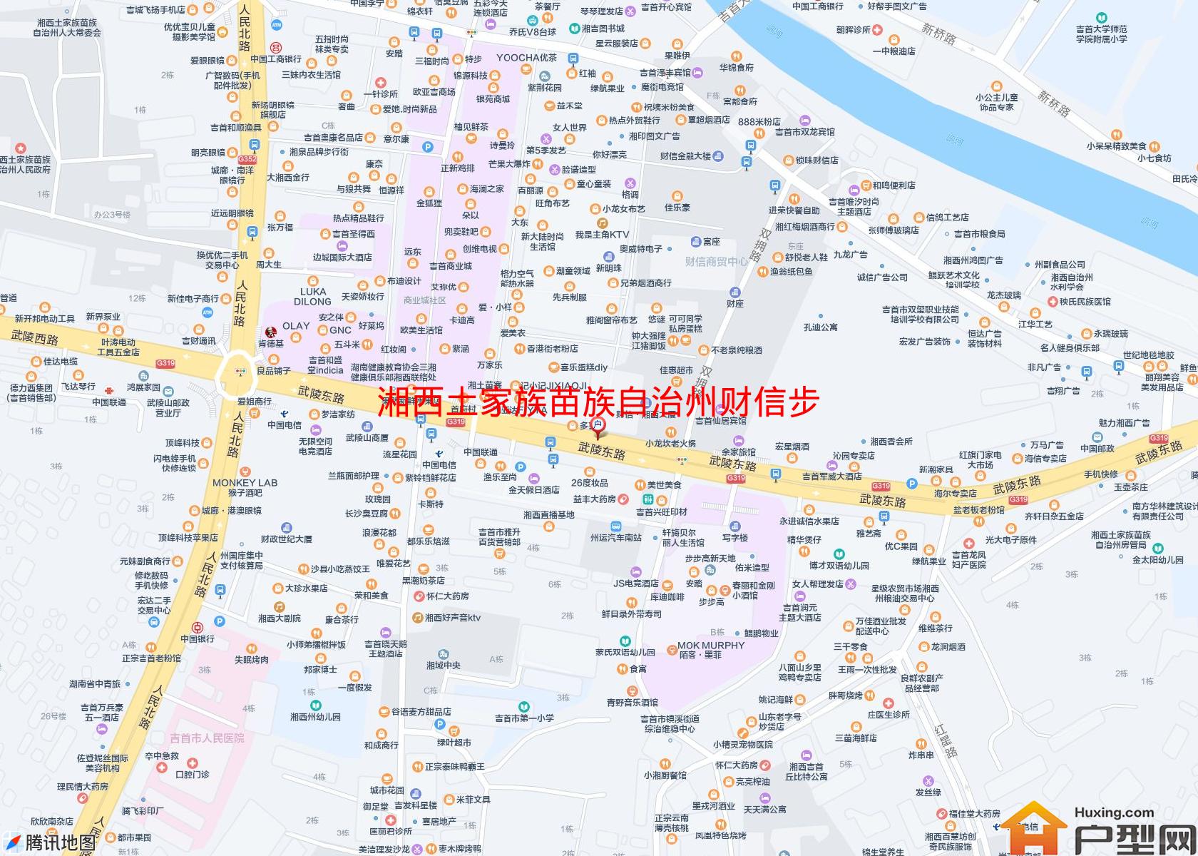 财信步行街小区(武陵东路)小区 - 户型网