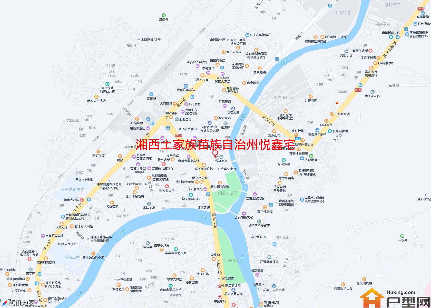 悦鑫宅区(人民北路园林街)小区 - 户型网