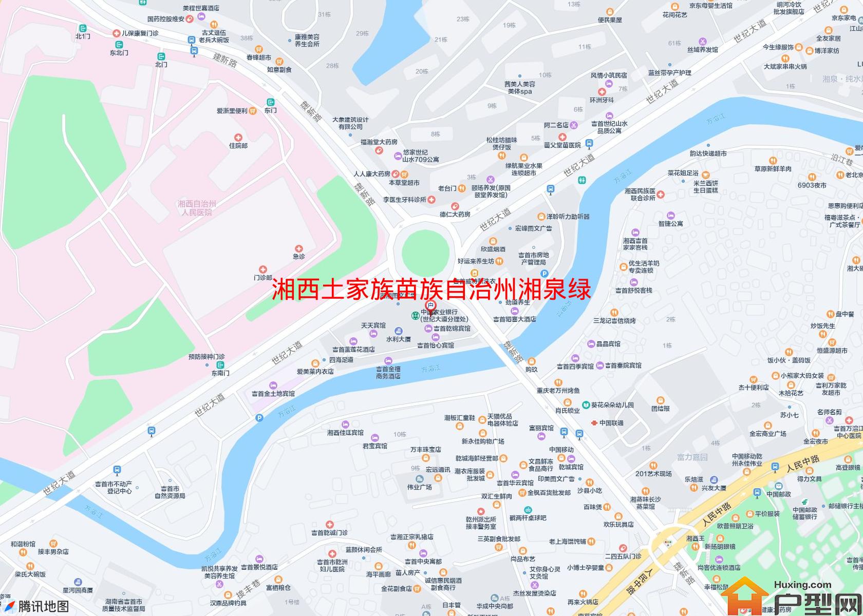 湘泉绿水金邸(世纪大道)小区 - 户型网