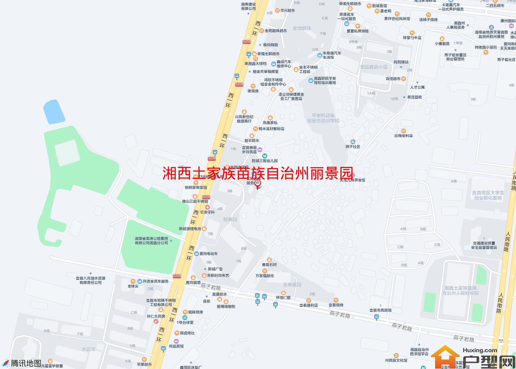 丽景园(西一环)小区 - 户型网