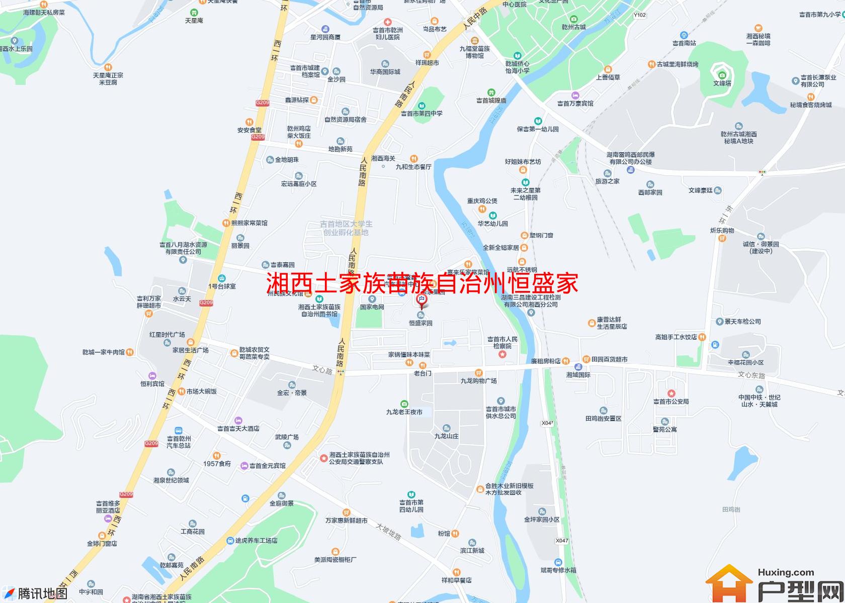 恒盛家园(燕子岩路)小区 - 户型网