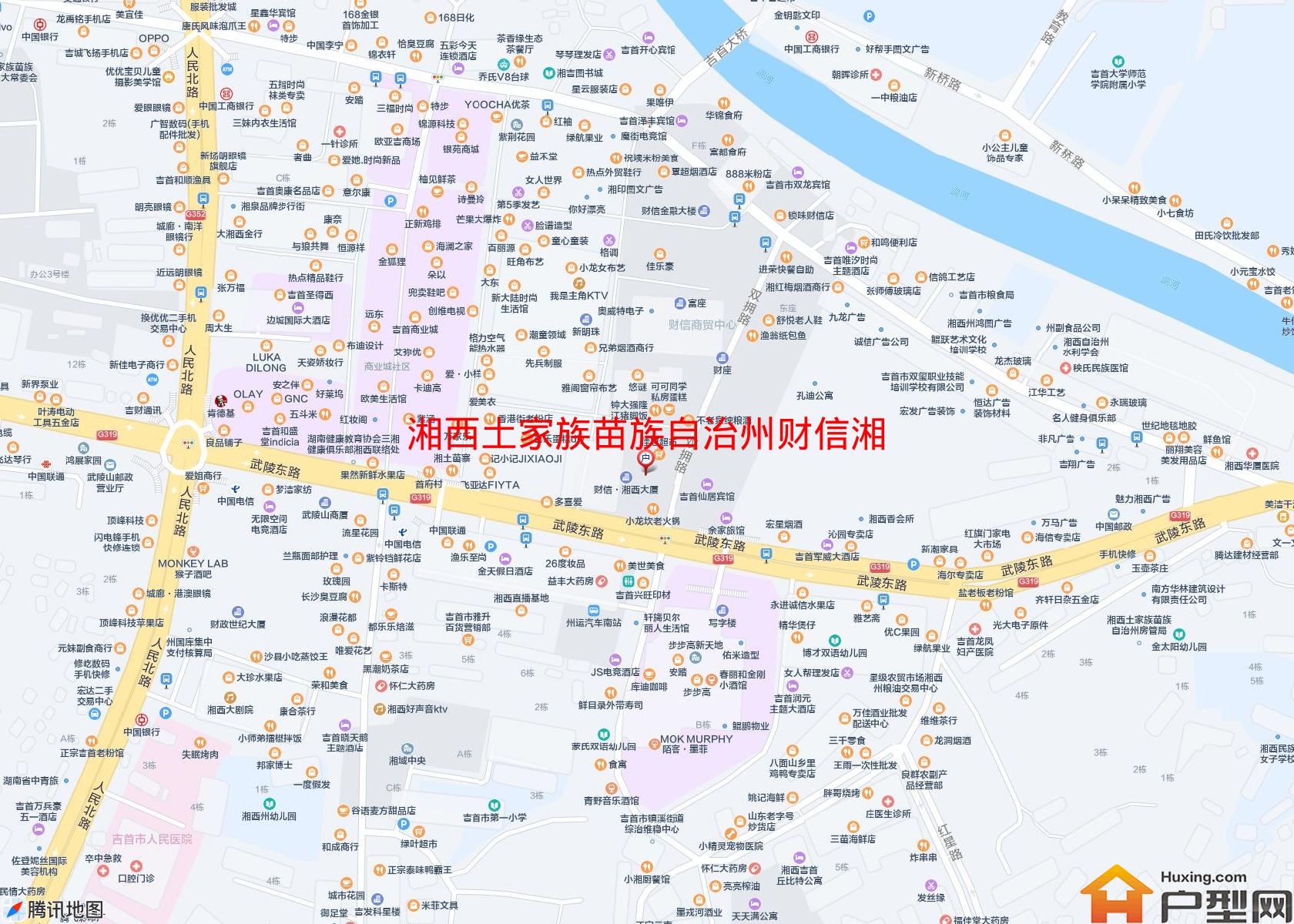 财信湘西大厦(武陵东路9号)小区 - 户型网