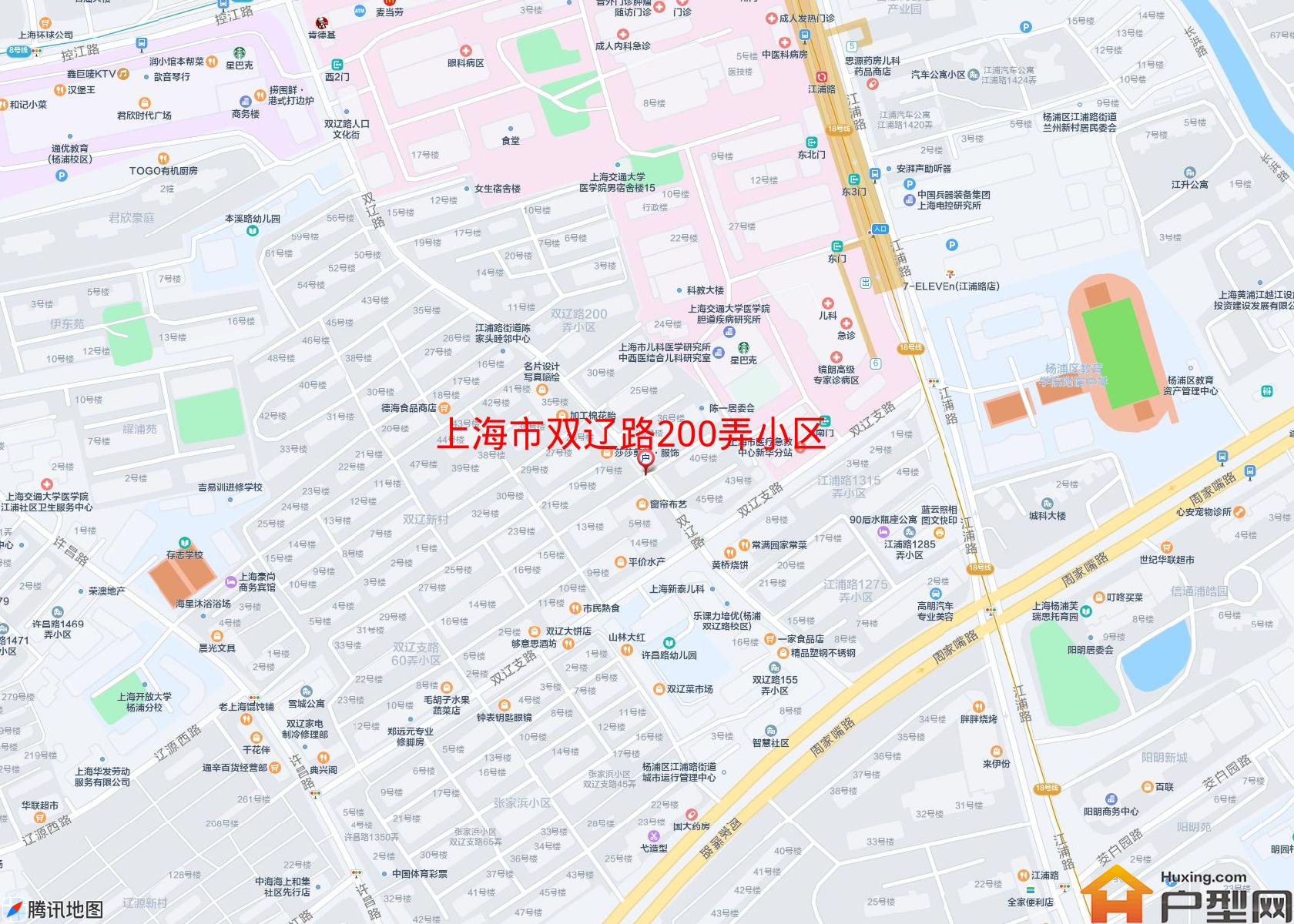 双辽路200弄小区小区 - 户型网