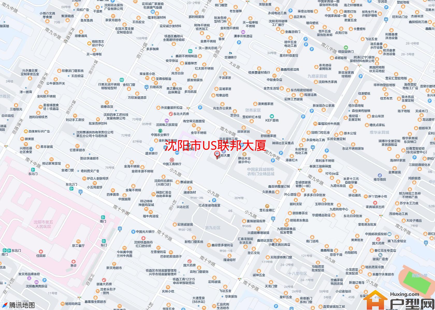 US联邦大厦小区 - 户型网