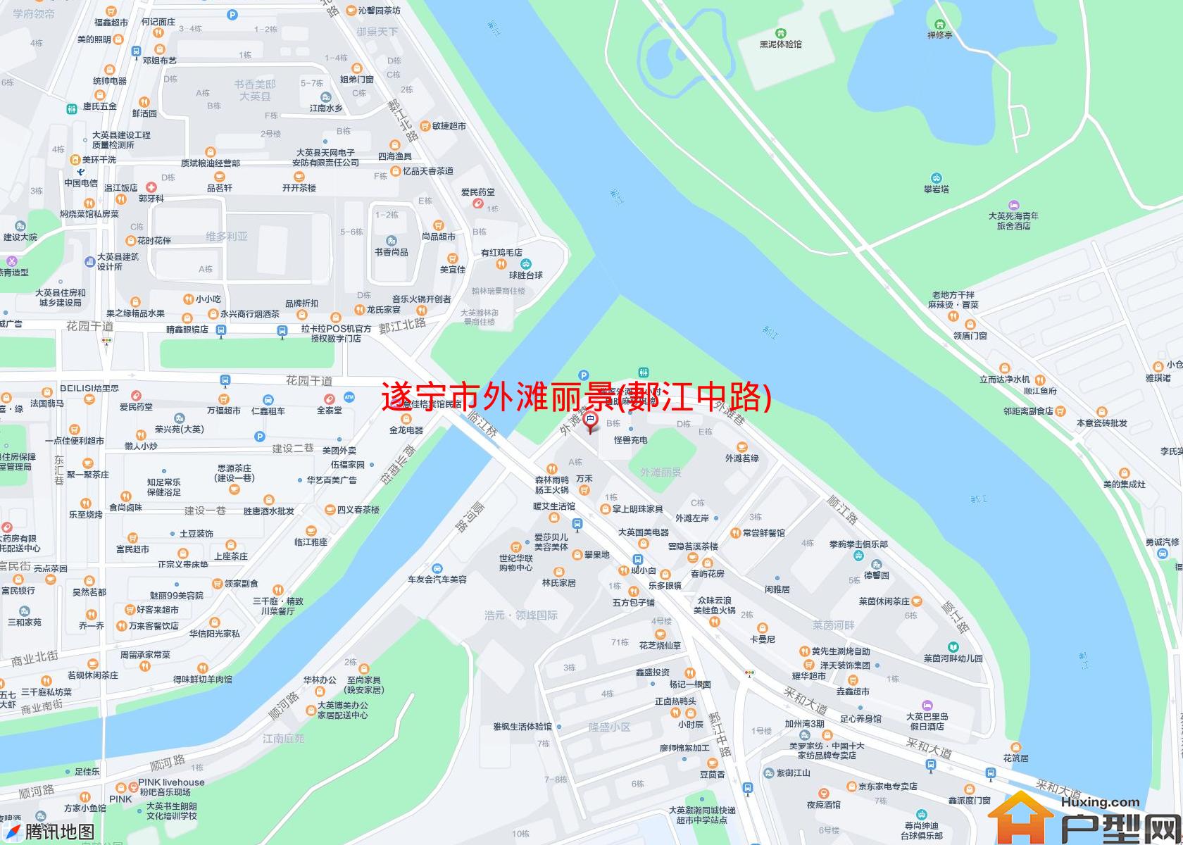 外滩丽景(郪江中路)小区 - 户型网