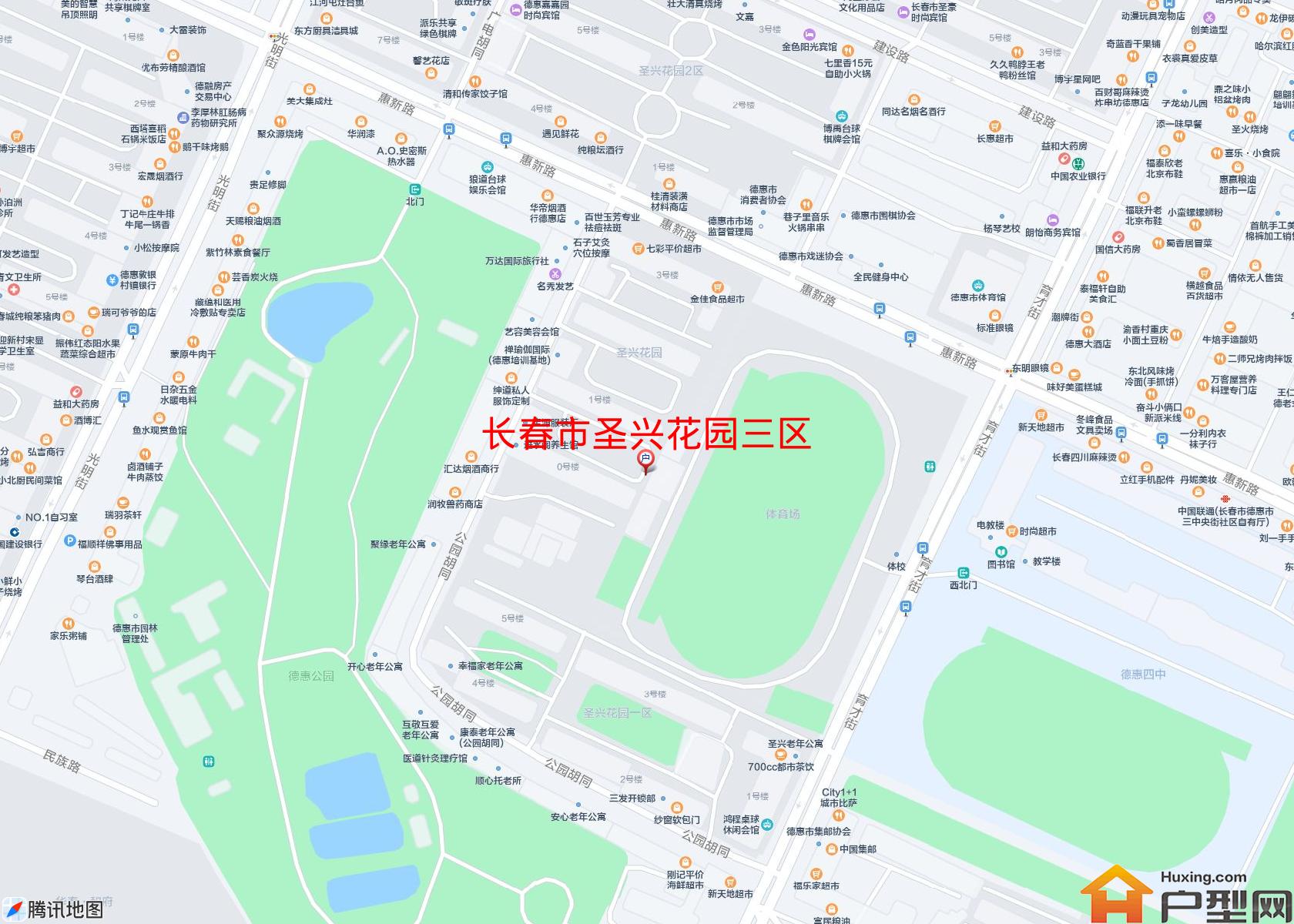 圣兴花园三区小区 - 户型网