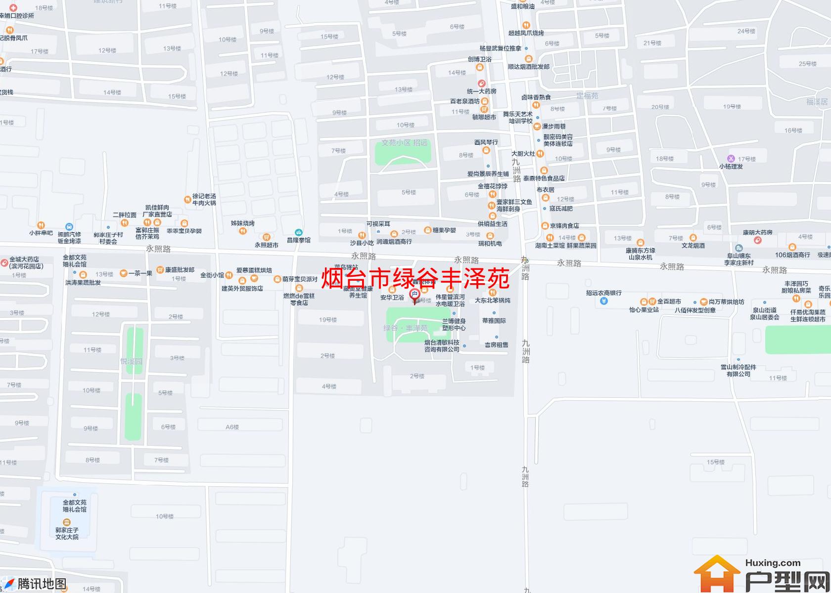 绿谷丰泽苑小区 - 户型网