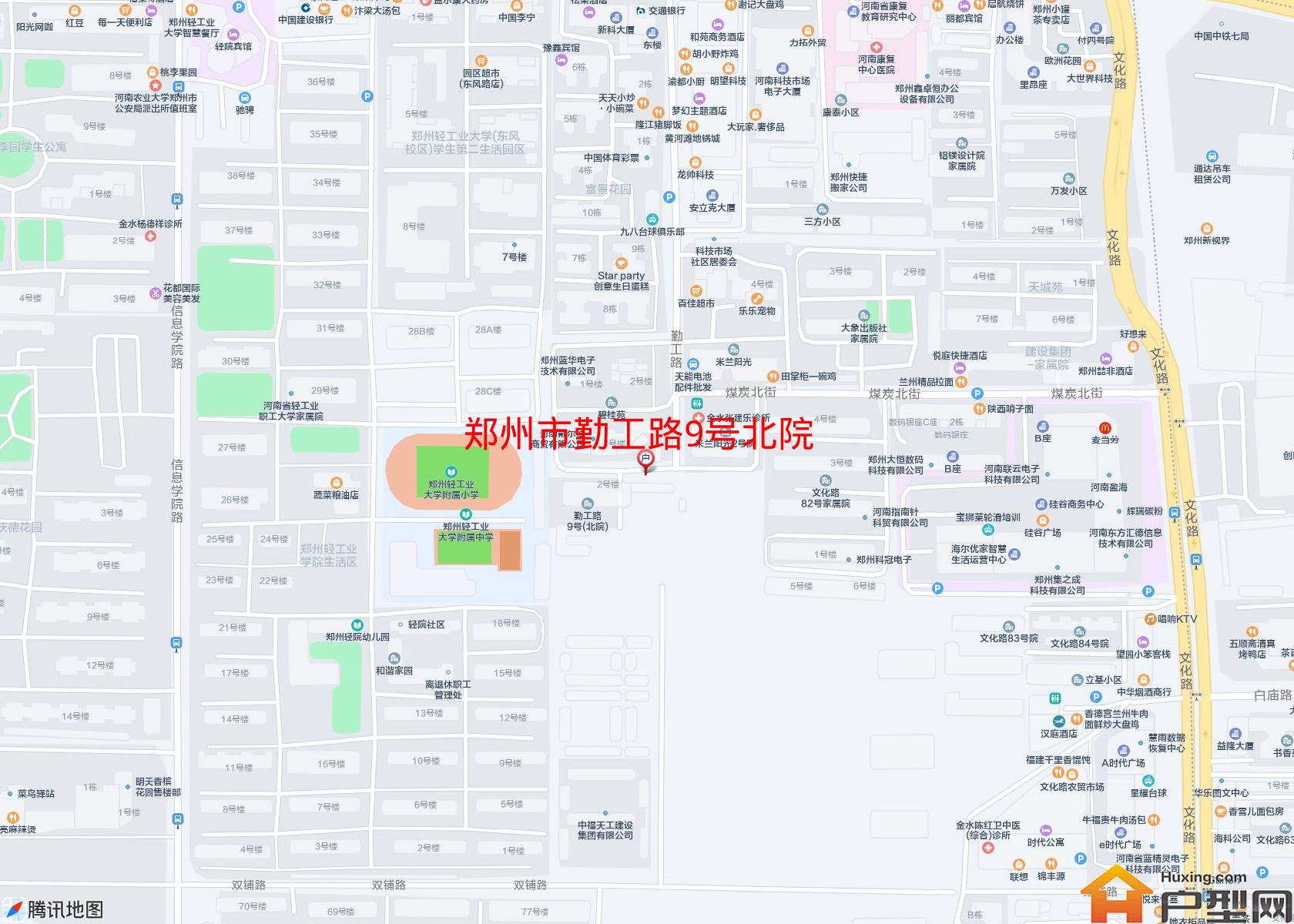 勤工路9号北院小区 - 户型网