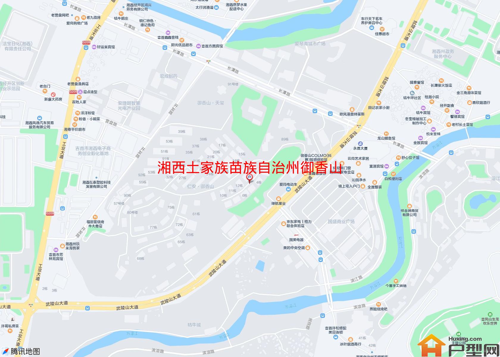 御香山御珑(武陵山大道)小区 - 户型网