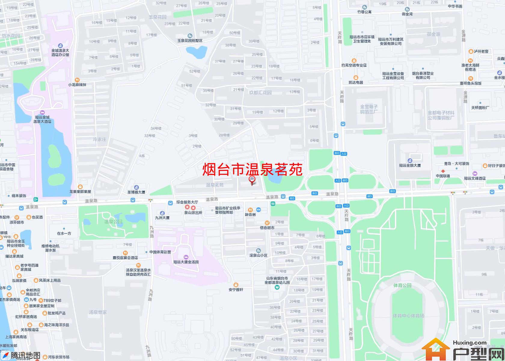 温泉茗苑小区 - 户型网