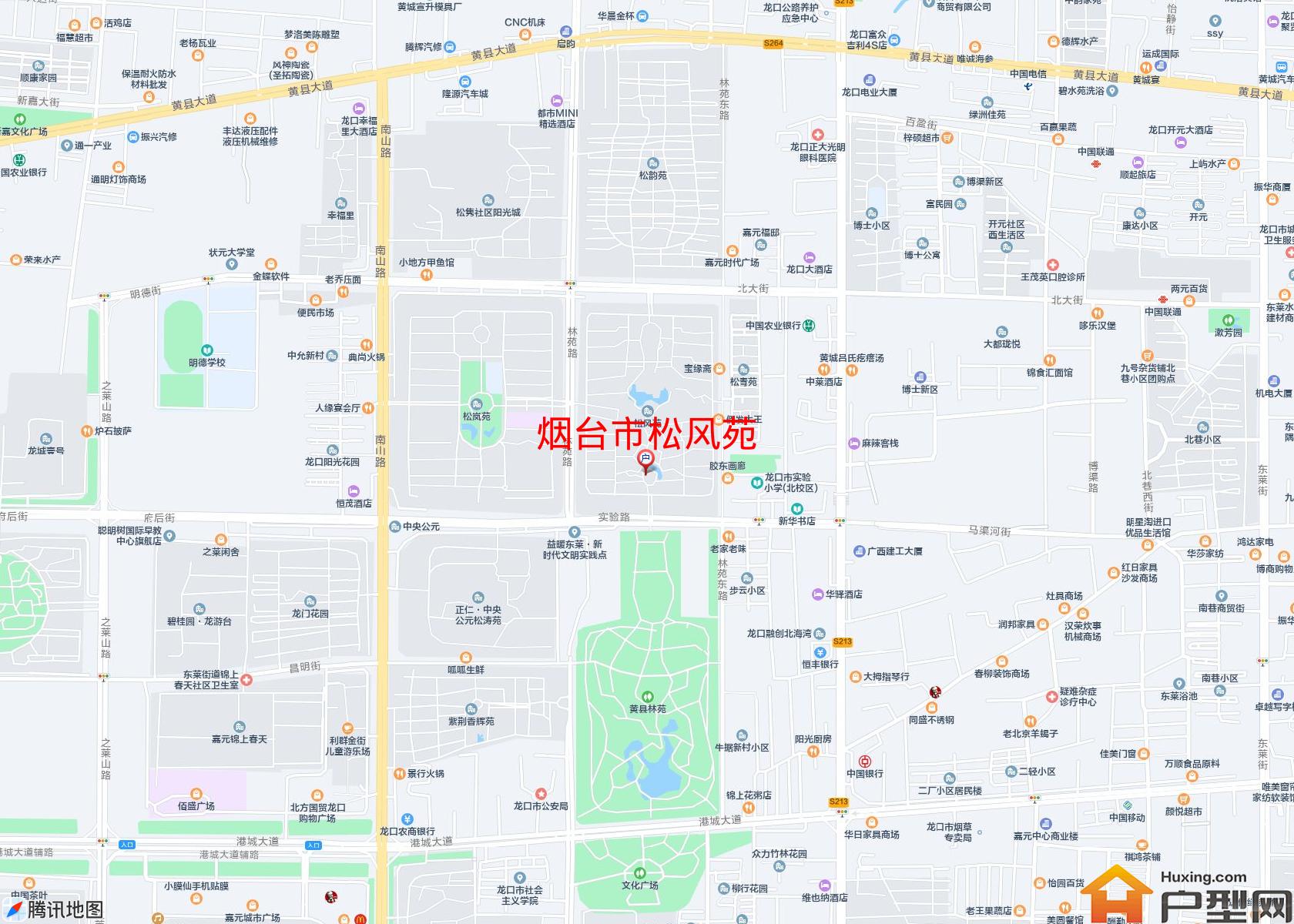 松风苑小区 - 户型网