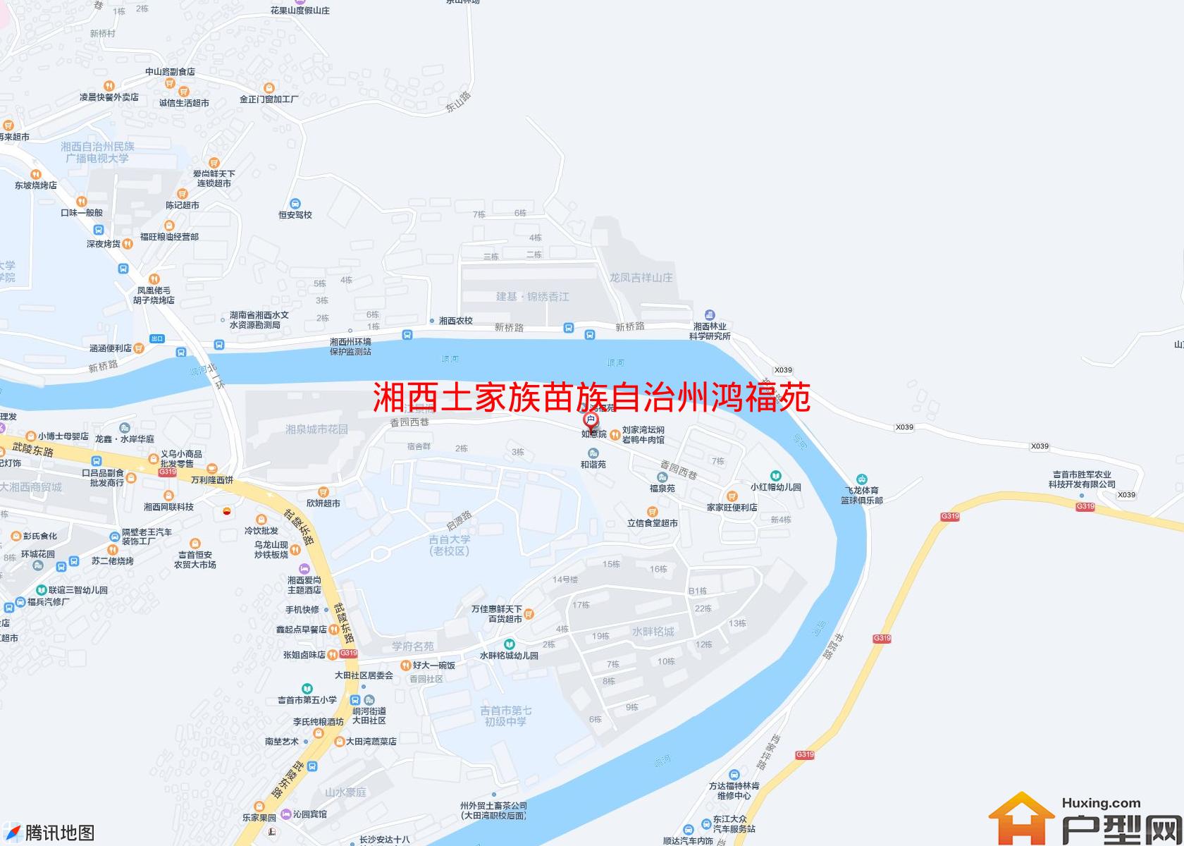 鸿福苑(香园路)小区 - 户型网