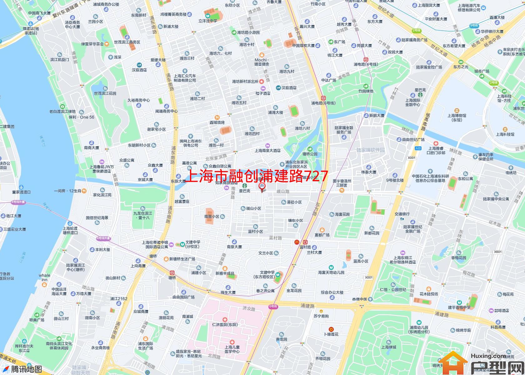 融创浦建路727小区 - 户型网