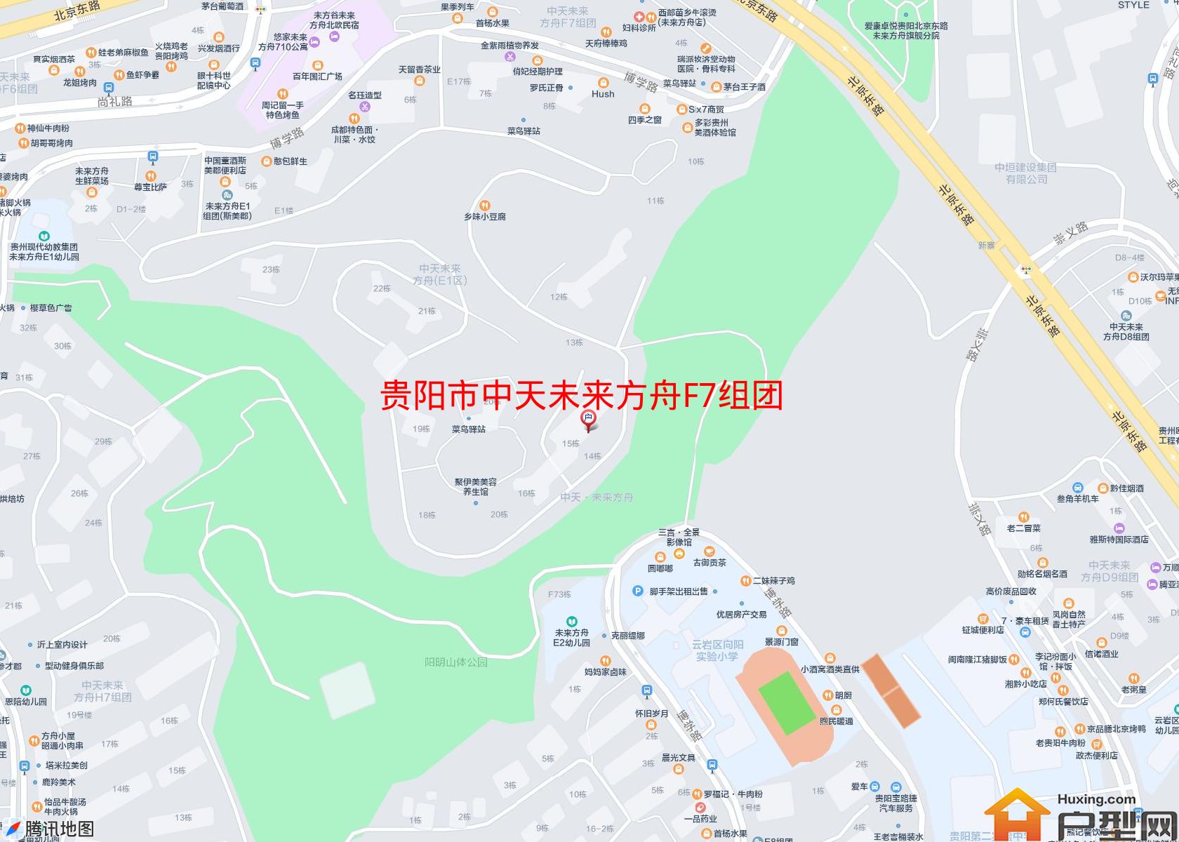 中天未来方舟F7组团小区 - 户型网