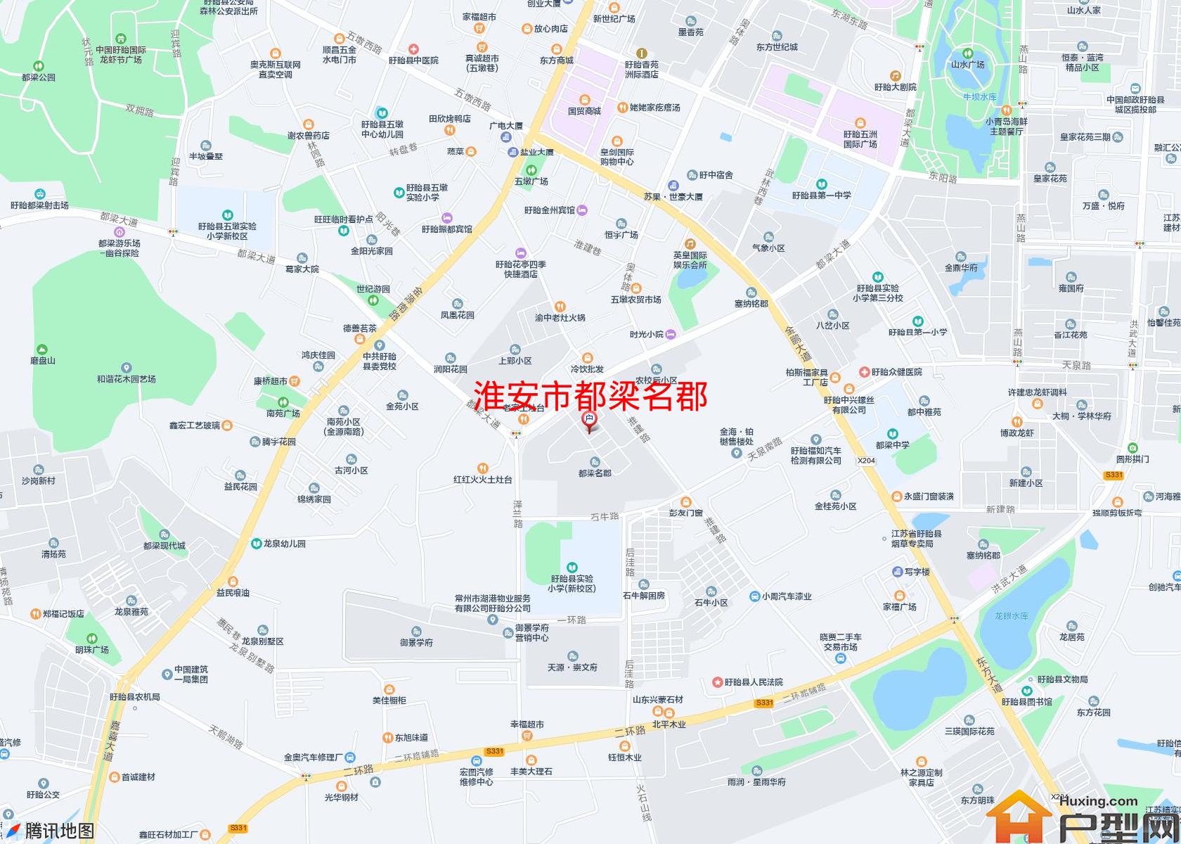 都梁名郡小区 - 户型网