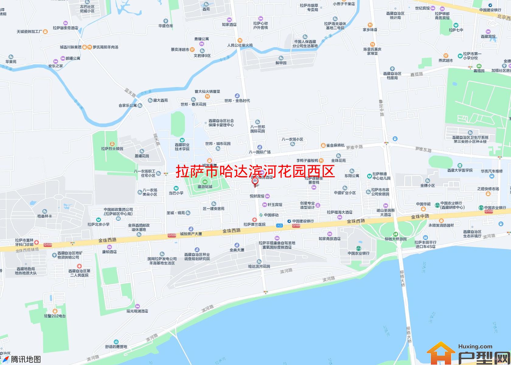 哈达滨河花园西区小区 - 户型网