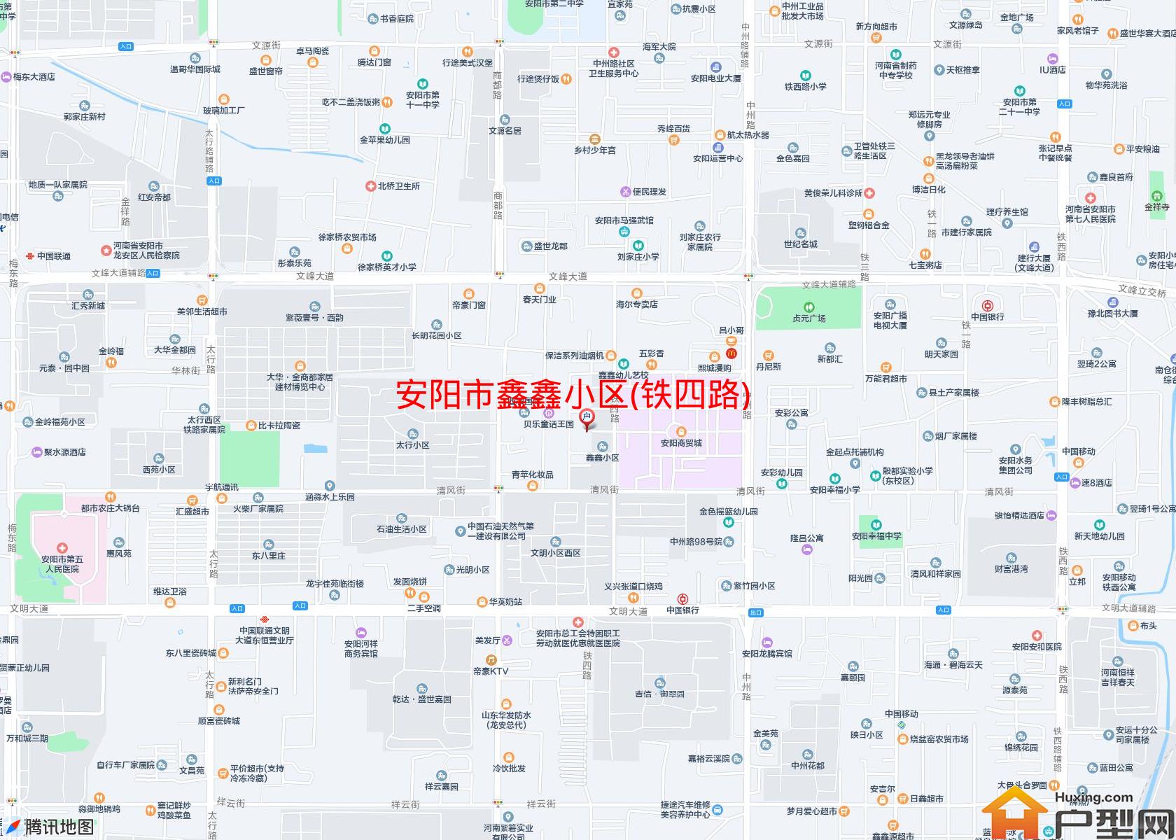 鑫鑫小区(铁四路)小区 - 户型网