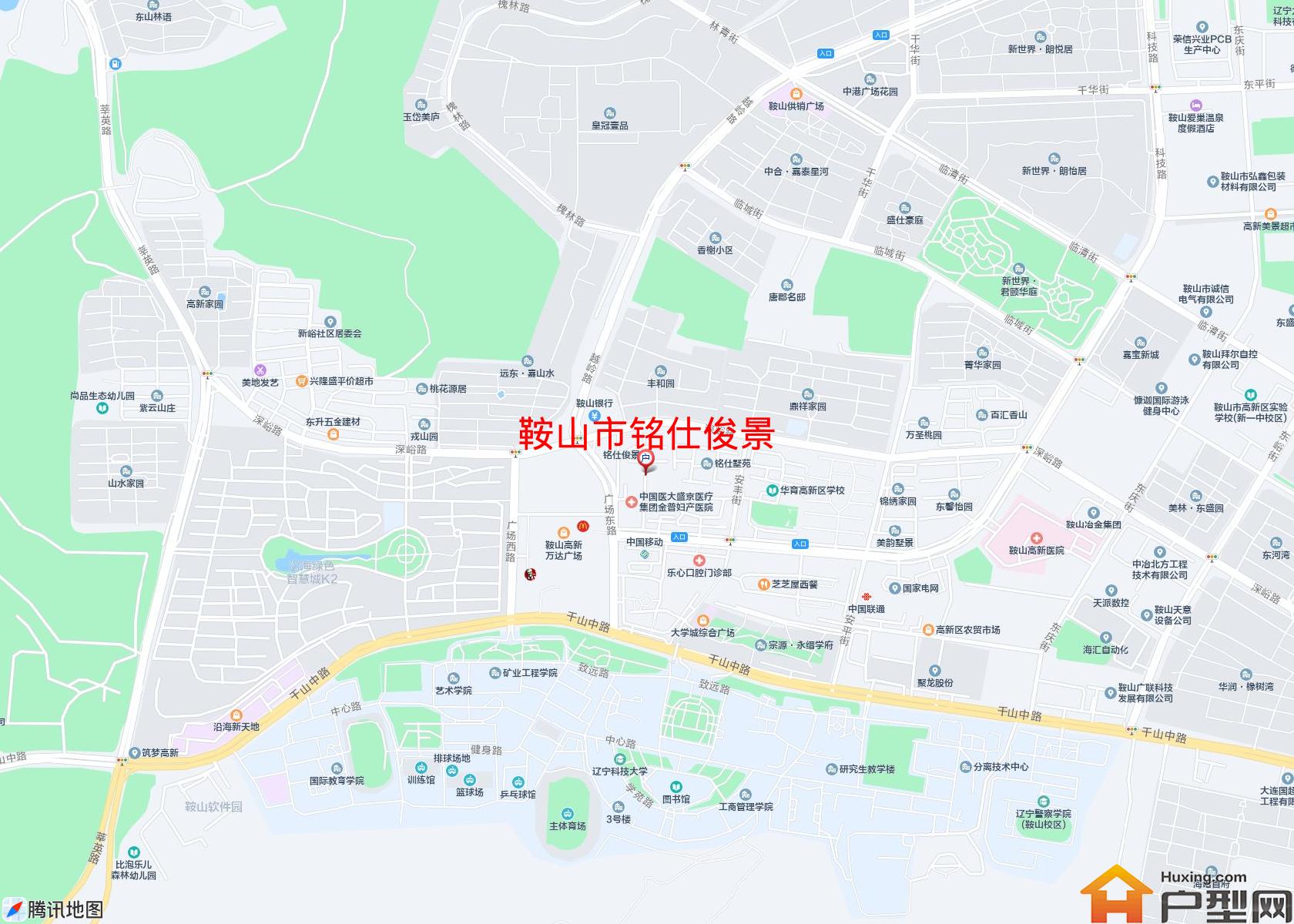 铭仕俊景小区 - 户型网