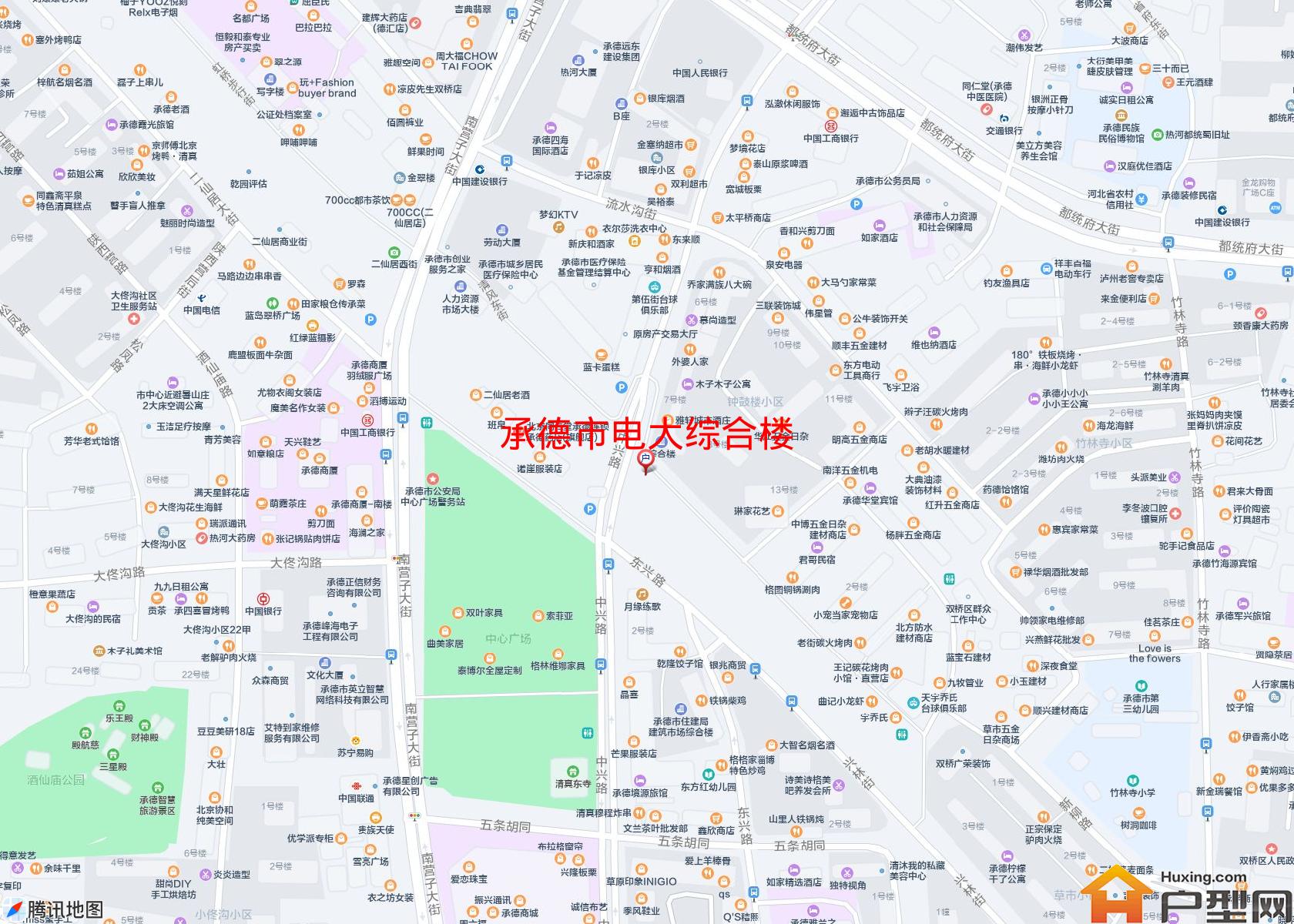 电大综合楼小区 - 户型网