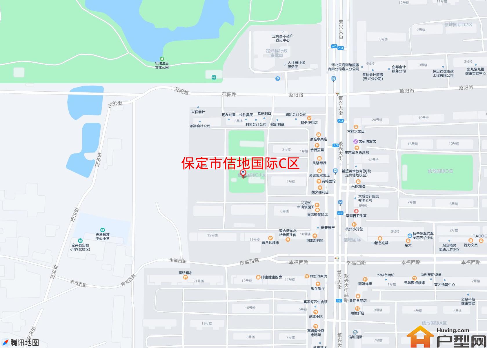 佶地国际C区小区 - 户型网