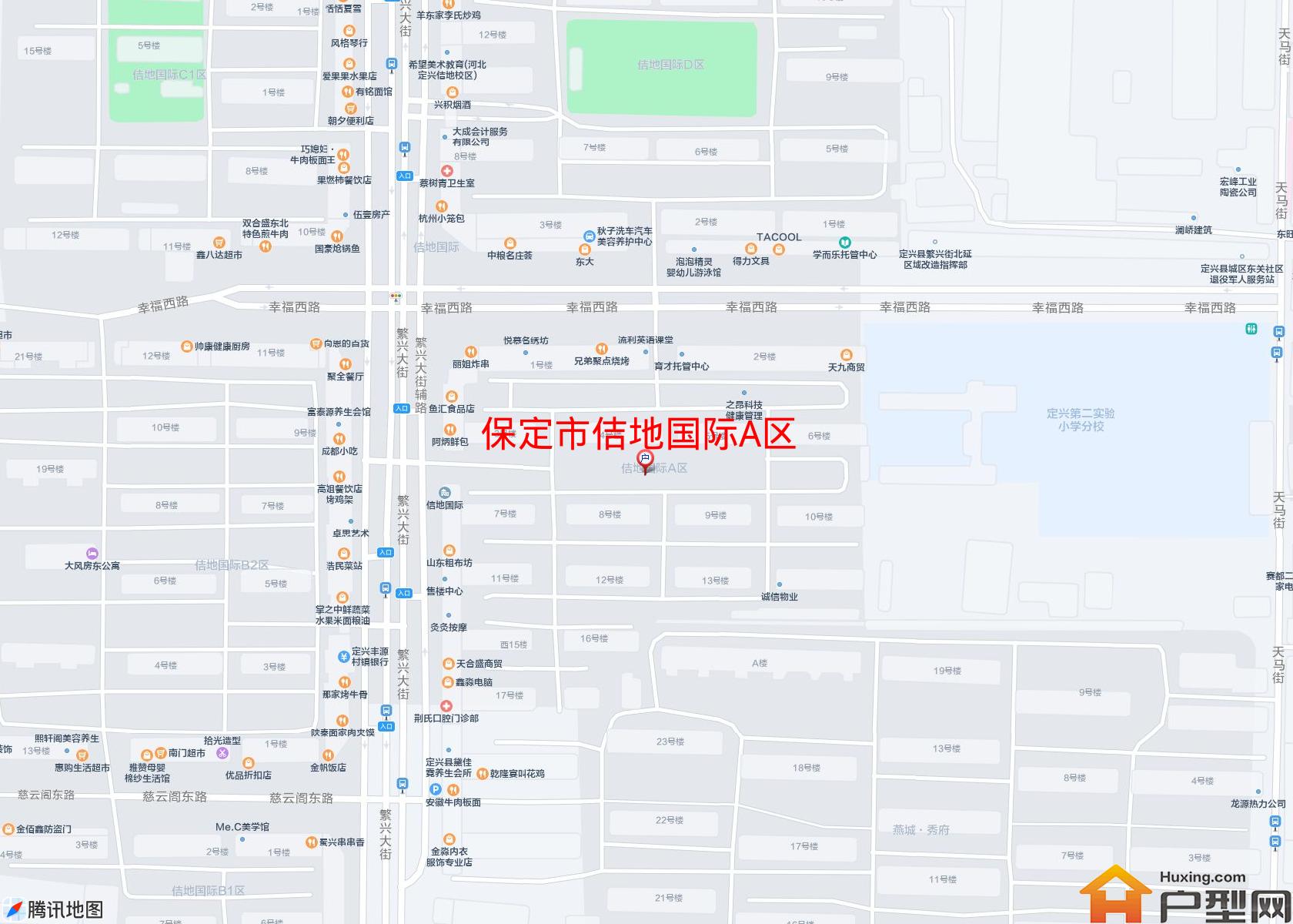 佶地国际A区小区 - 户型网
