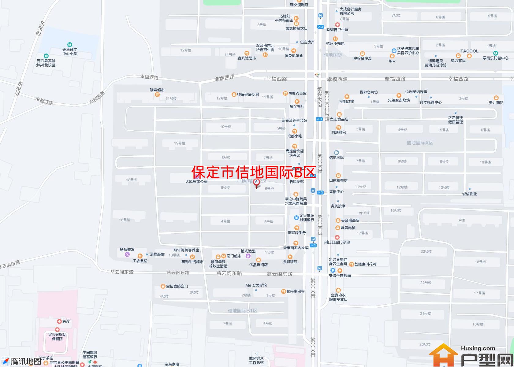 佶地国际B区小区 - 户型网