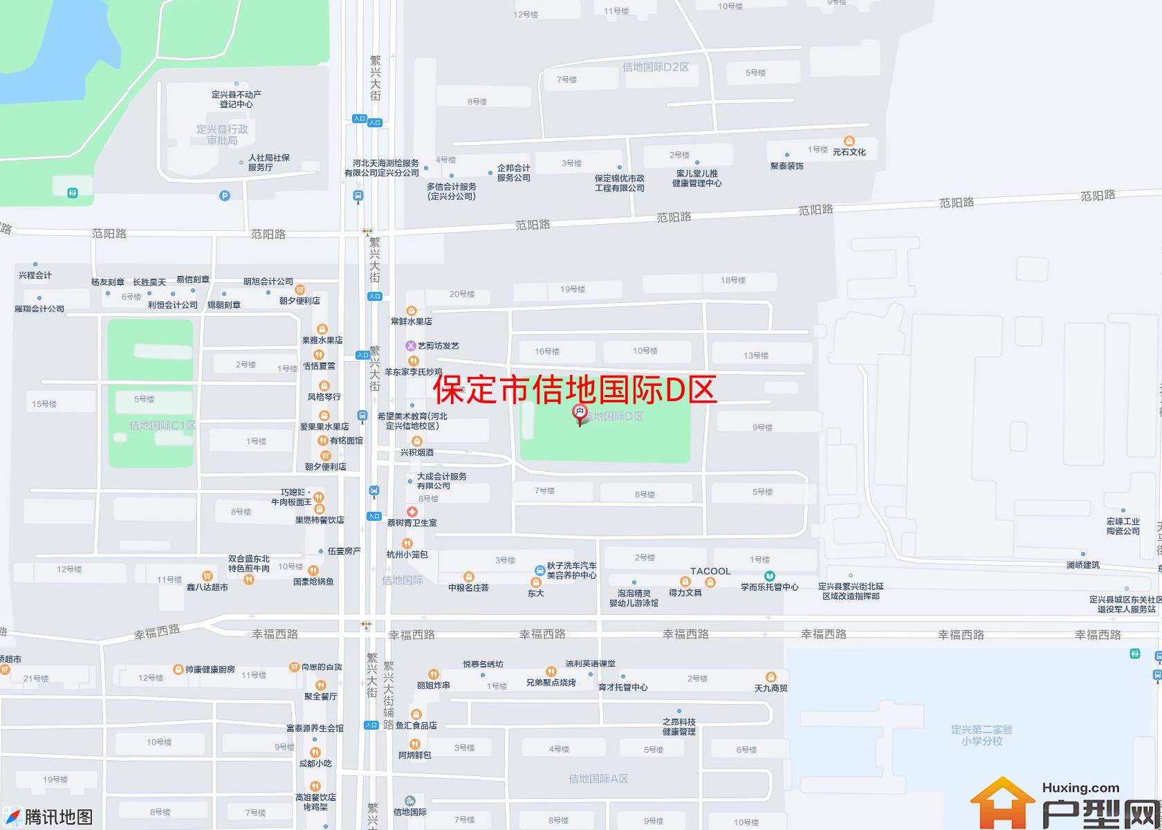 佶地国际D区小区 - 户型网