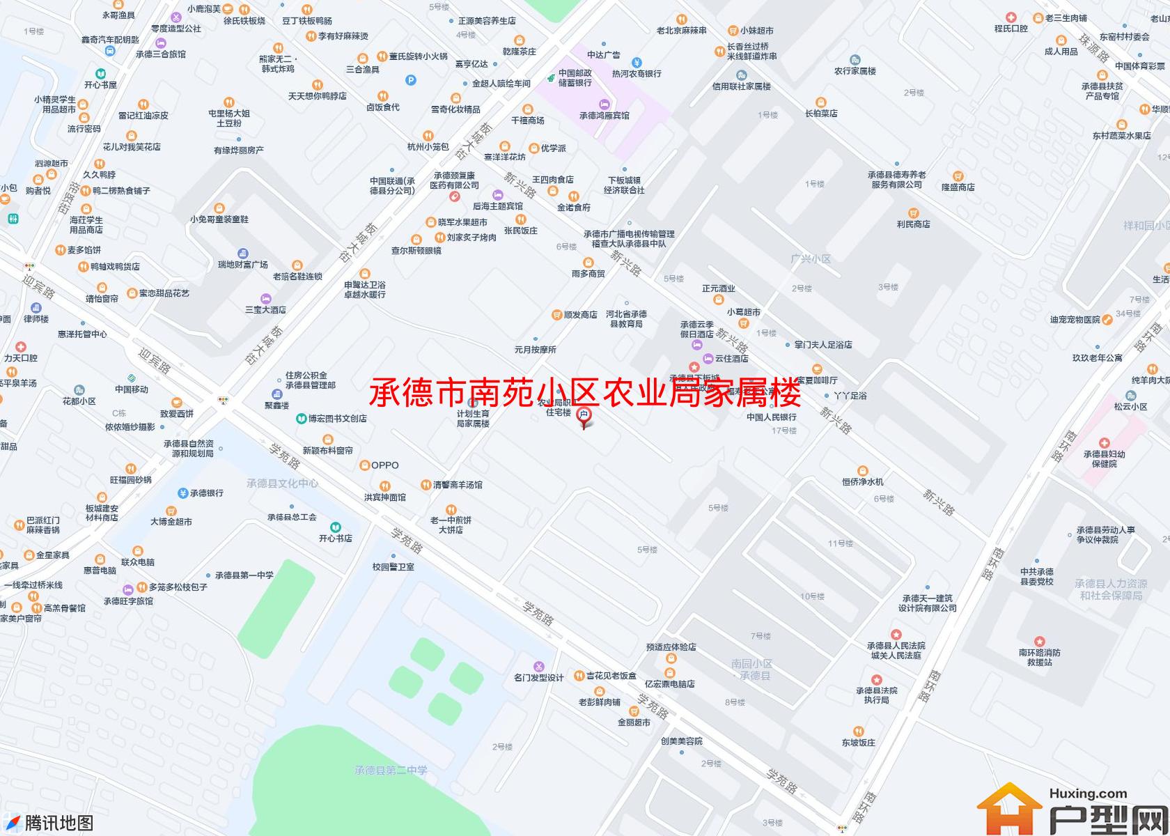 南苑小区农业局家属楼小区 - 户型网