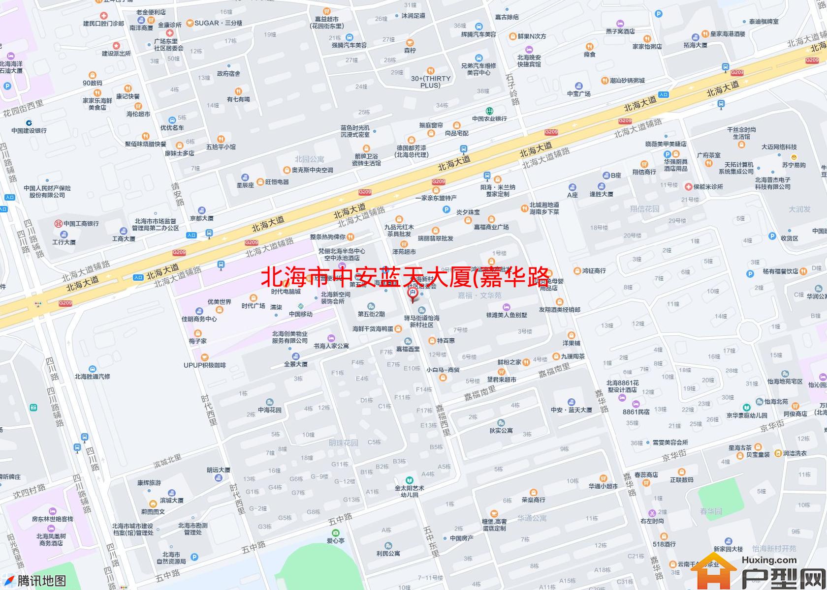 中安蓝天大厦(嘉华路,近嘉福南里)小区 - 户型网
