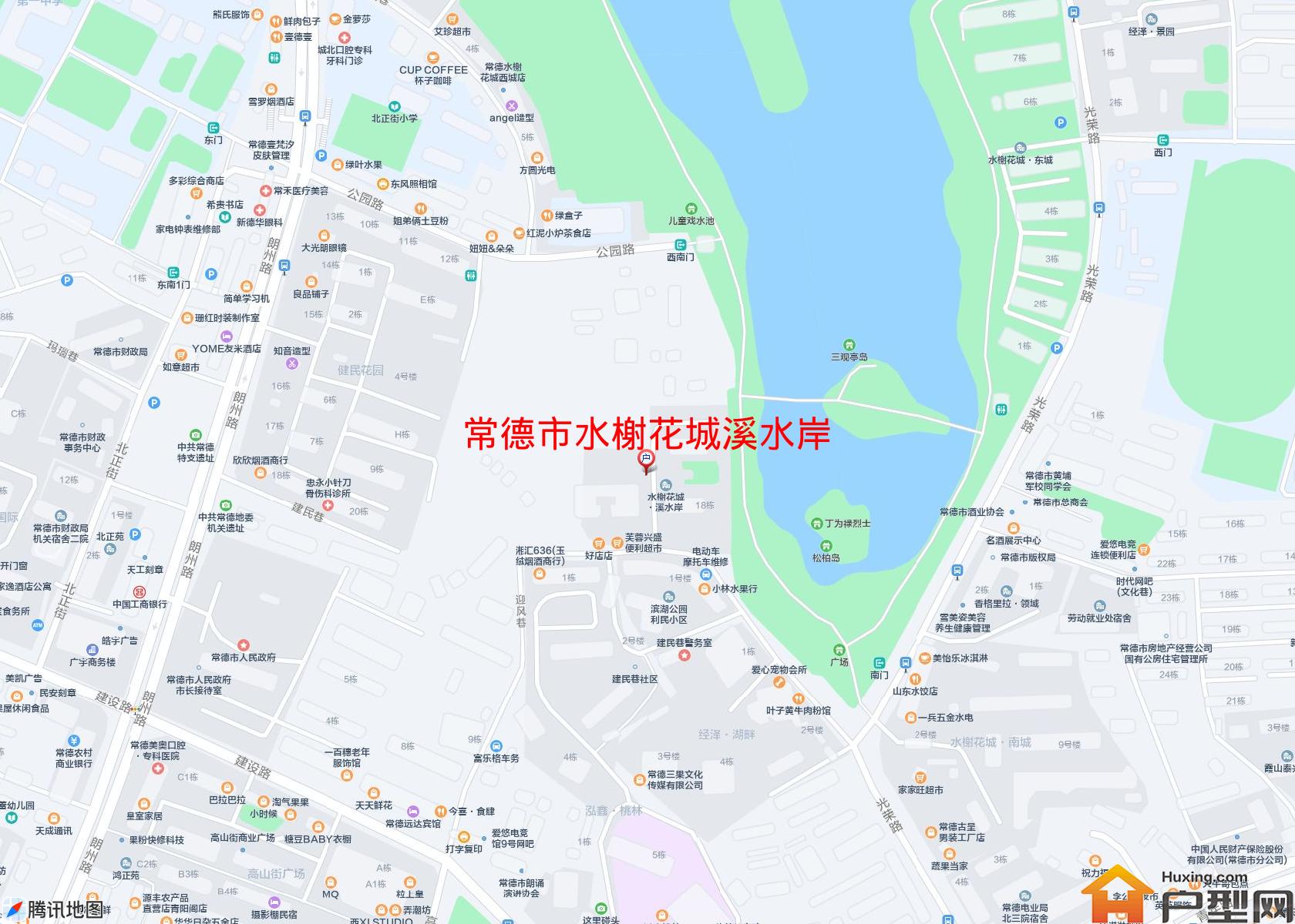 水榭花城溪水岸小区 - 户型网