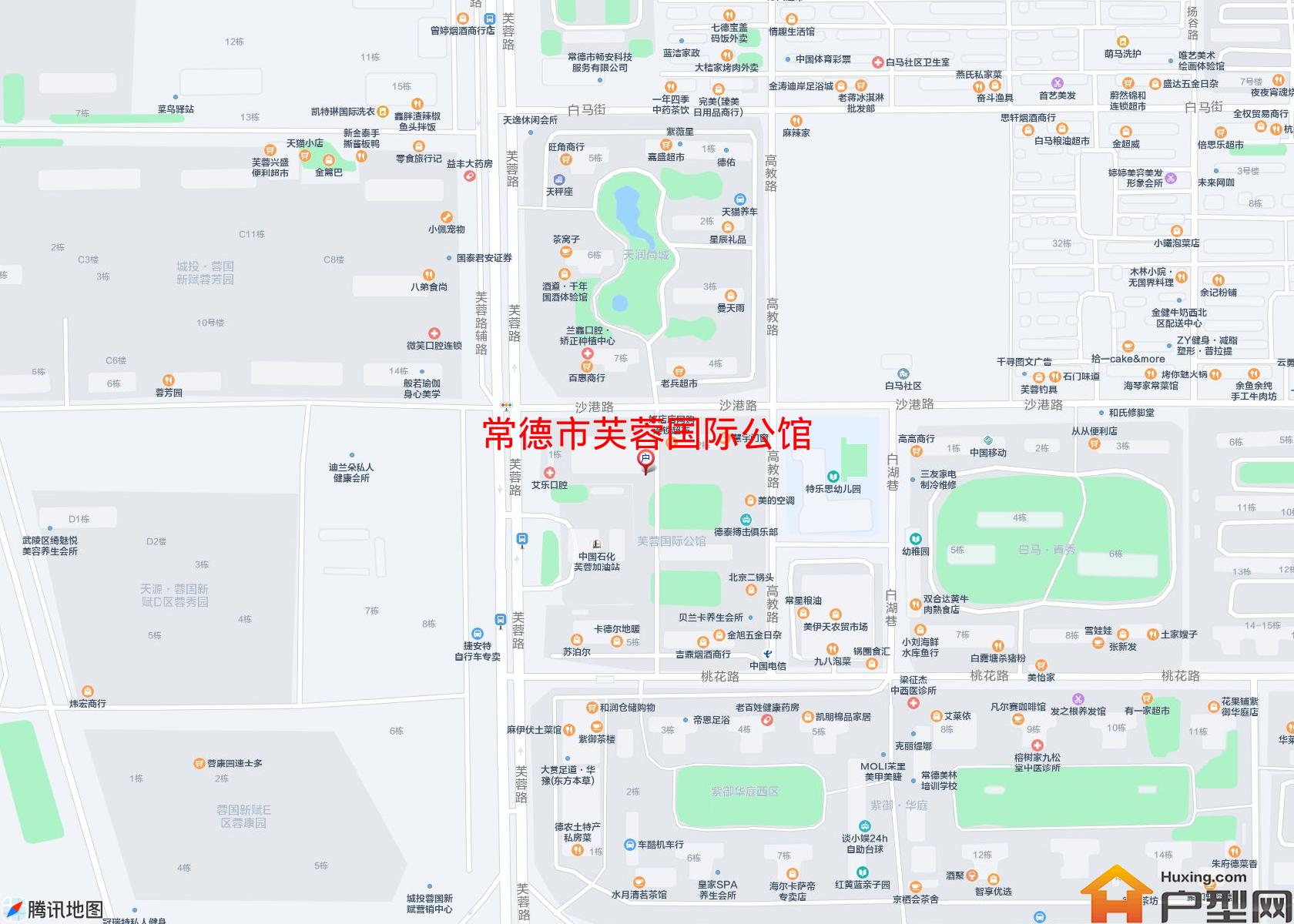 芙蓉国际公馆小区 - 户型网
