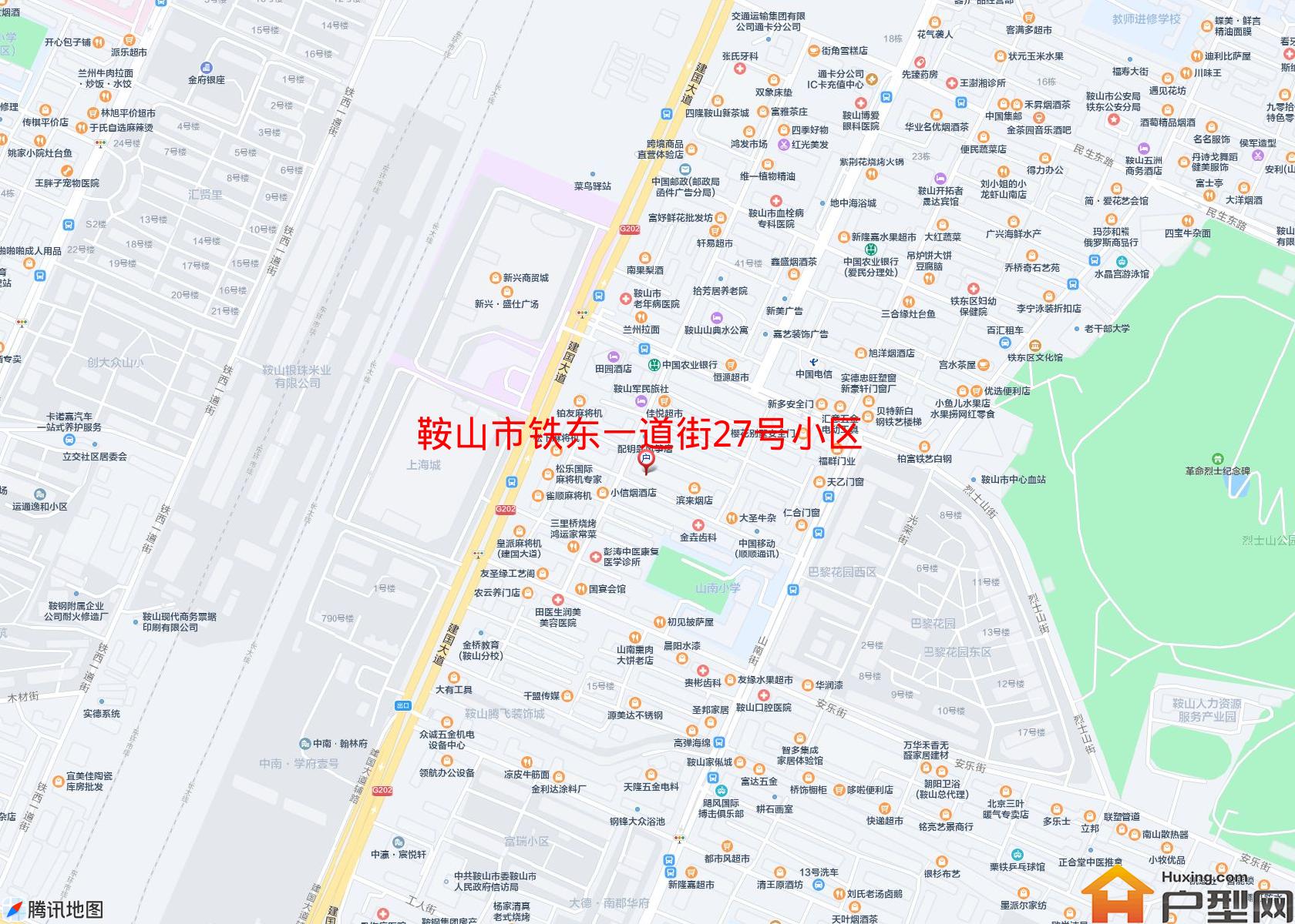 铁东一道街27号小区小区 - 户型网
