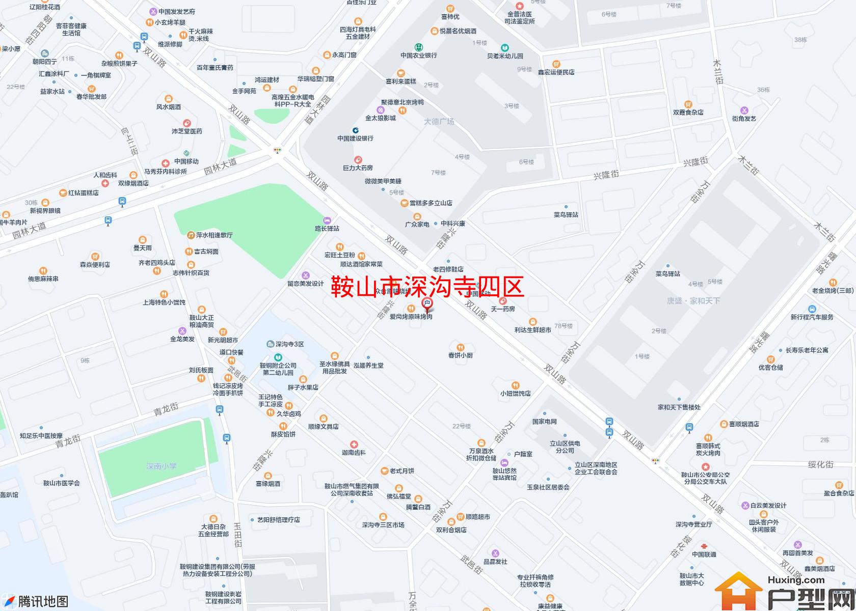 深沟寺四区小区 - 户型网