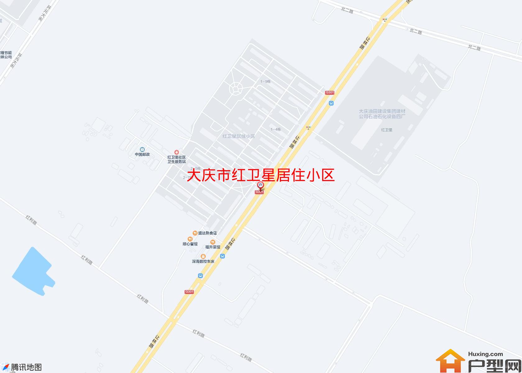 红卫星居住小区小区 - 户型网