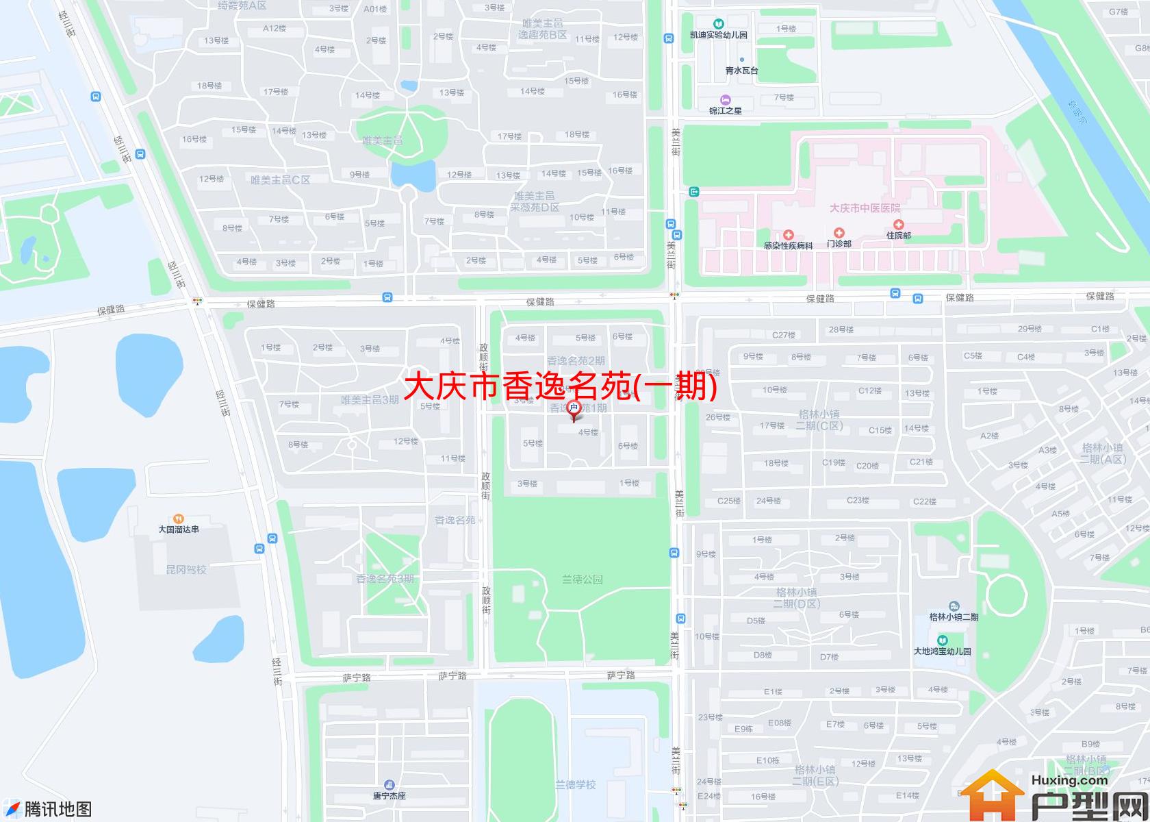 香逸名苑(一期)小区 - 户型网
