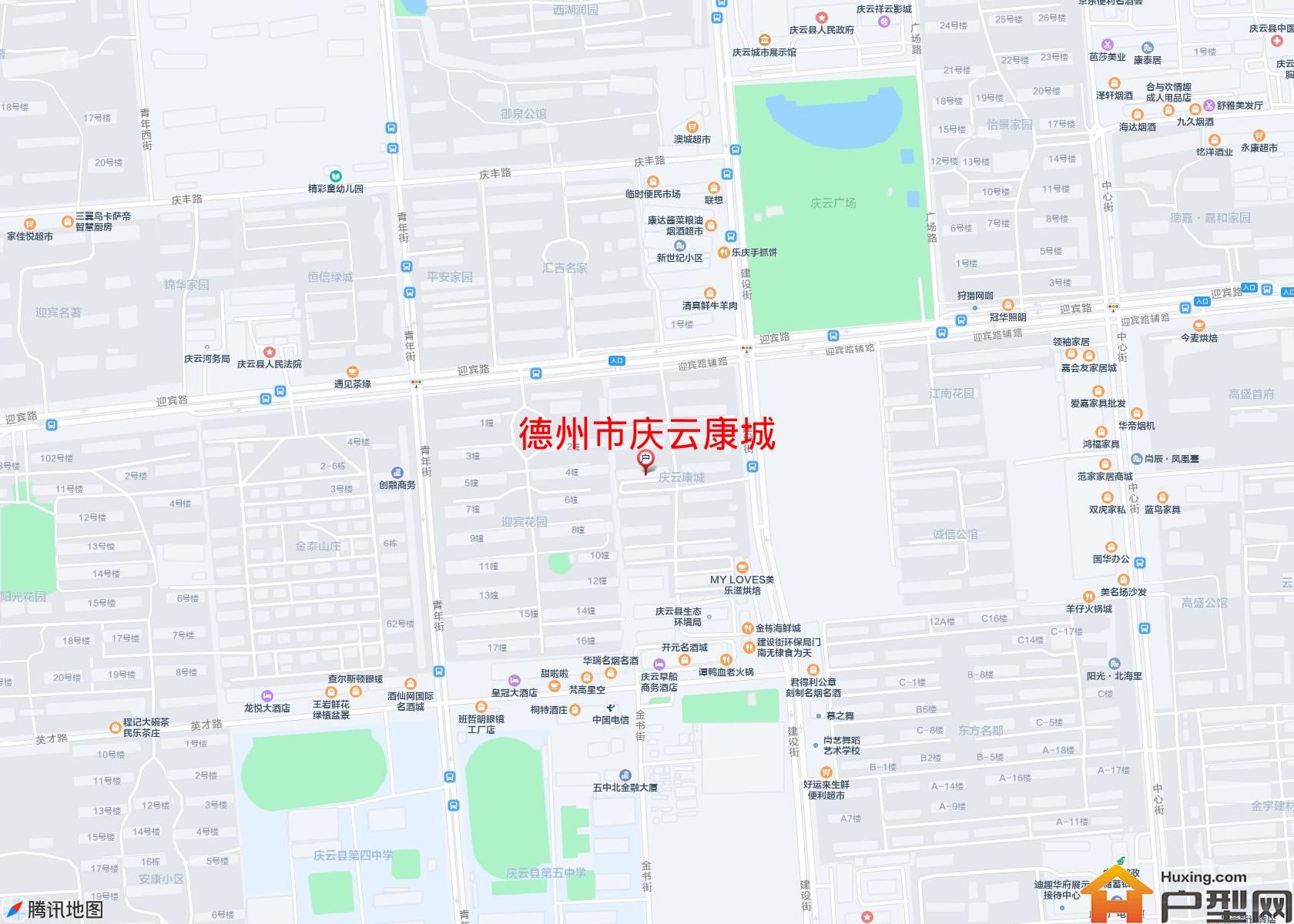 庆云康城小区 - 户型网