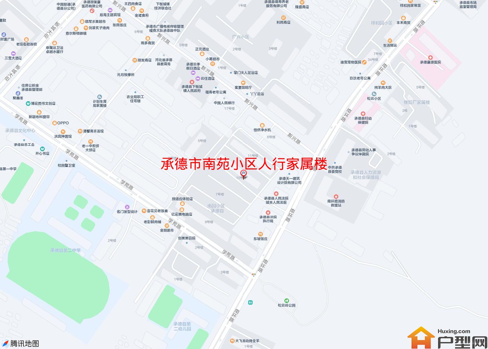 南苑小区人行家属楼小区 - 户型网