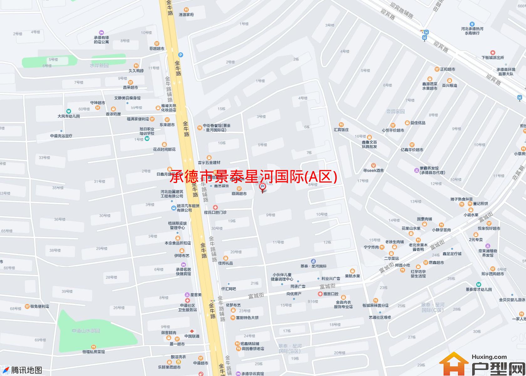 景泰星河国际(A区)小区 - 户型网